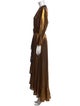 Retrofête V-Neck Long Dress