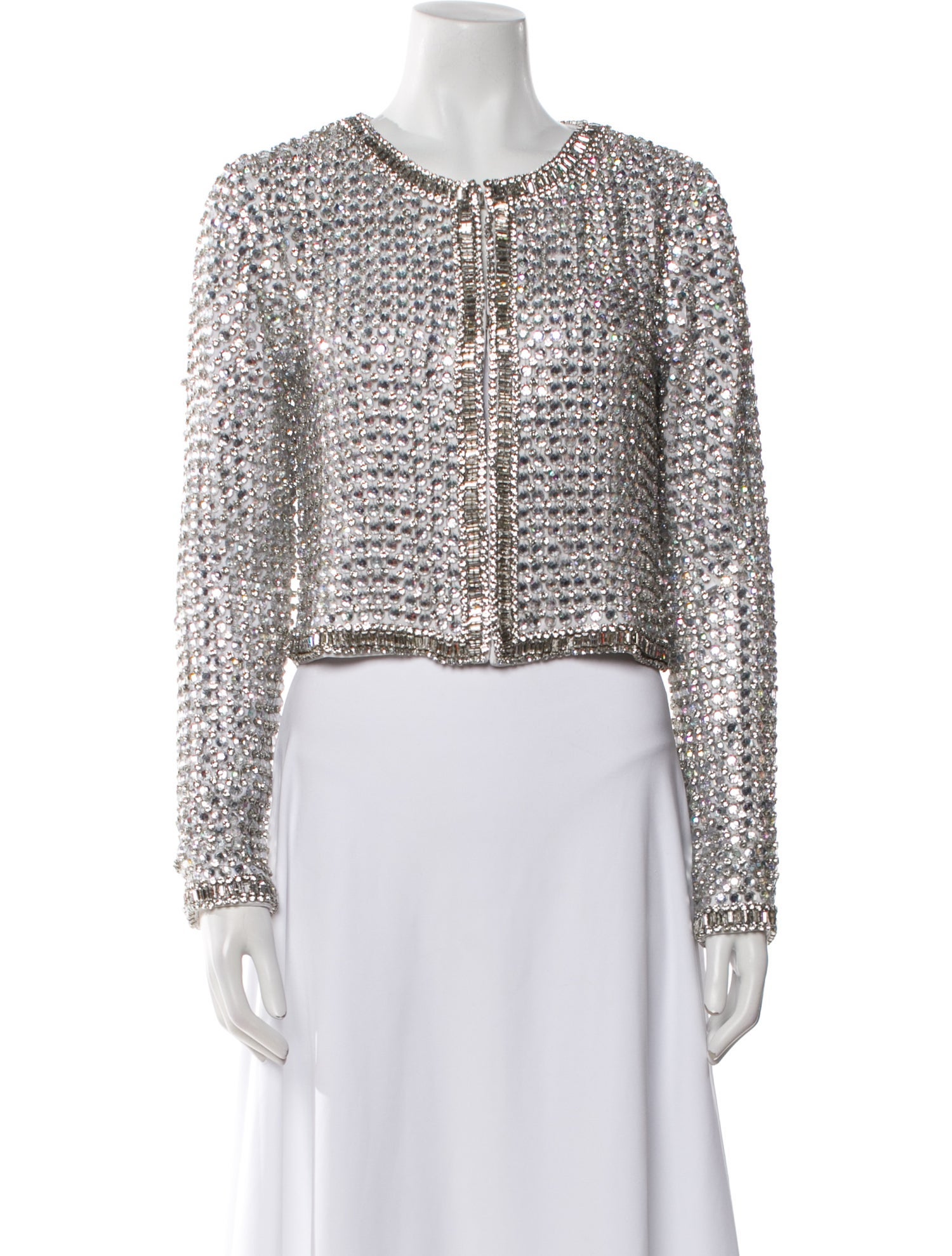 Retrofête Tweed Pattern Evening Jacket