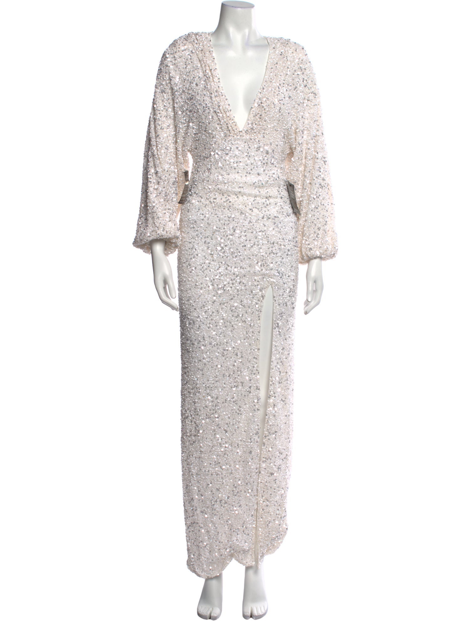 Retrofête V-Neck Long Dress