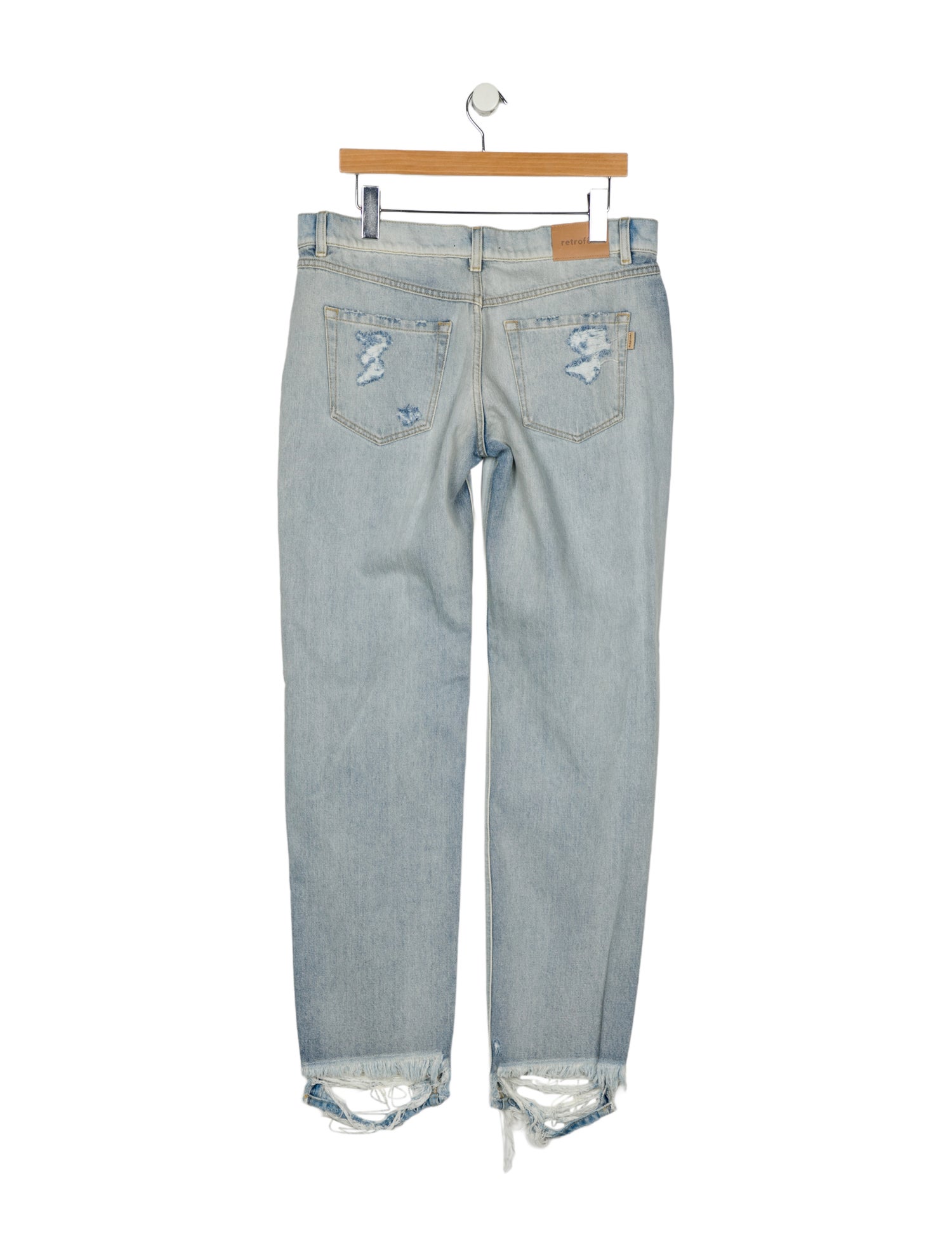 Retrofête Mid-Rise Straight Leg Jeans w/ Tags