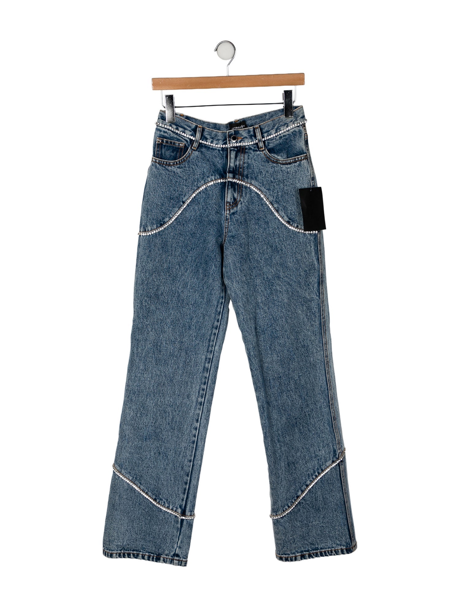 Retrofête Mid-Rise Wide Leg Jeans w/ Tags