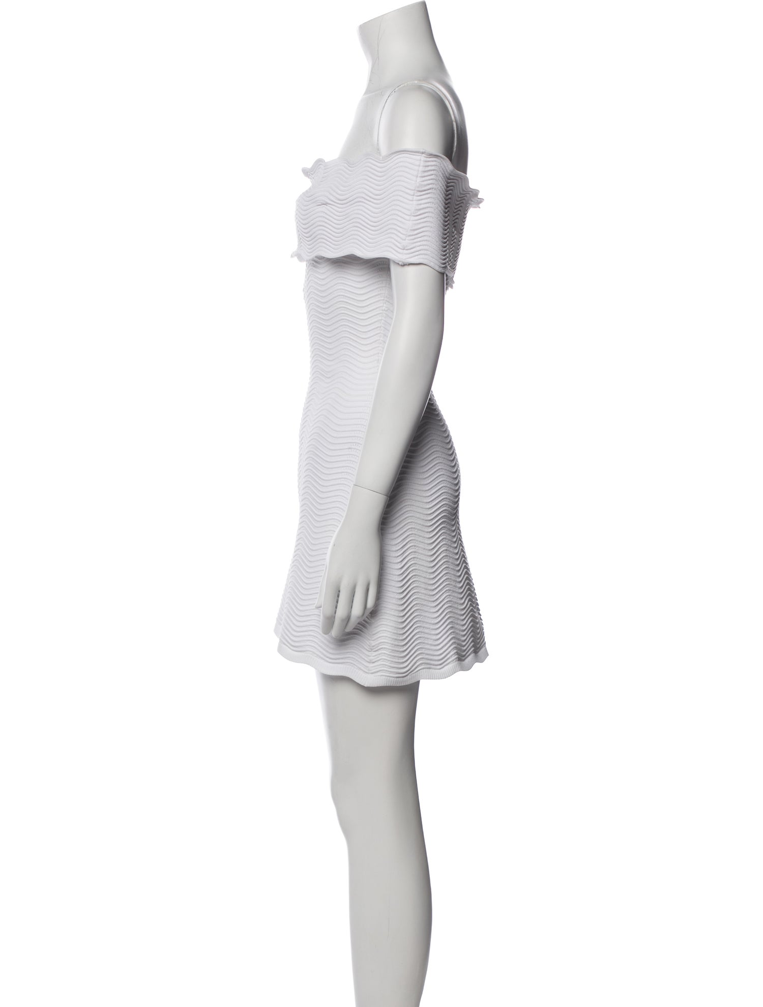 Retrofête Off-The-Shoulder Mini Dress