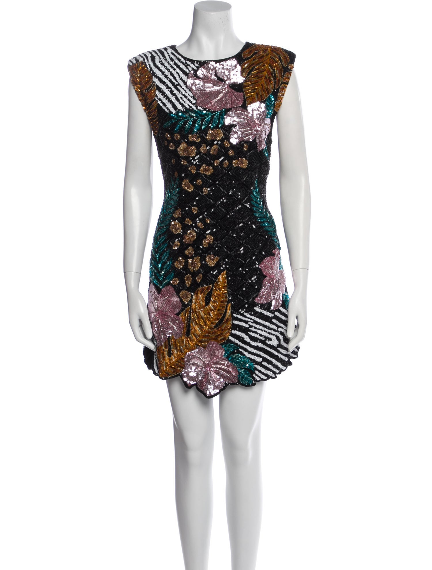 Retrofête Printed Mini Dress