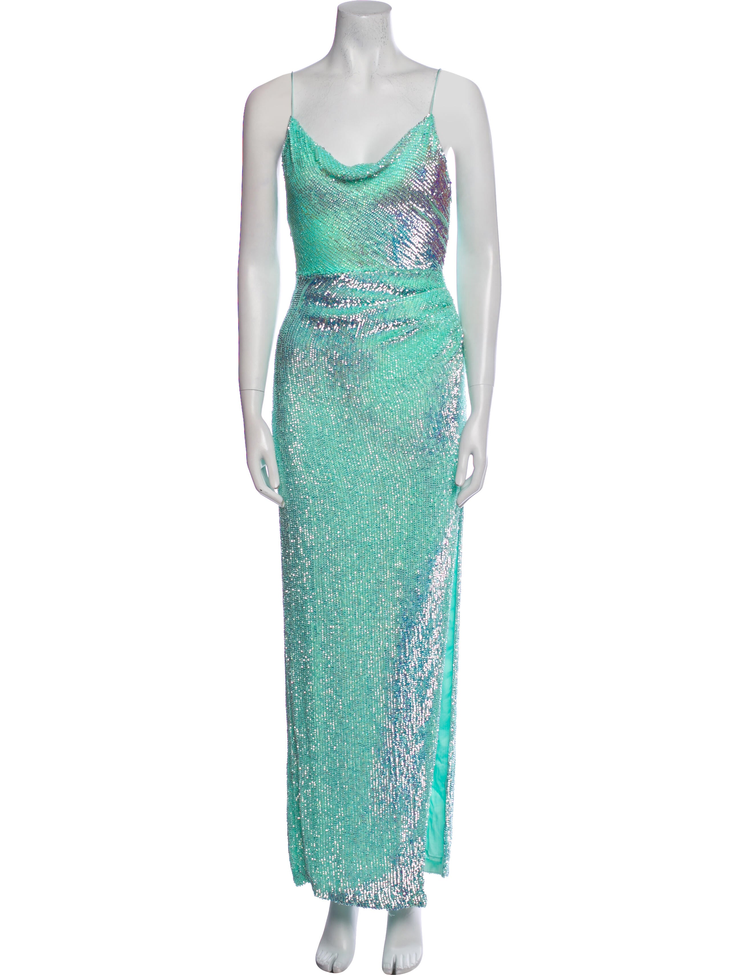 Retrofête Printed Long Dress