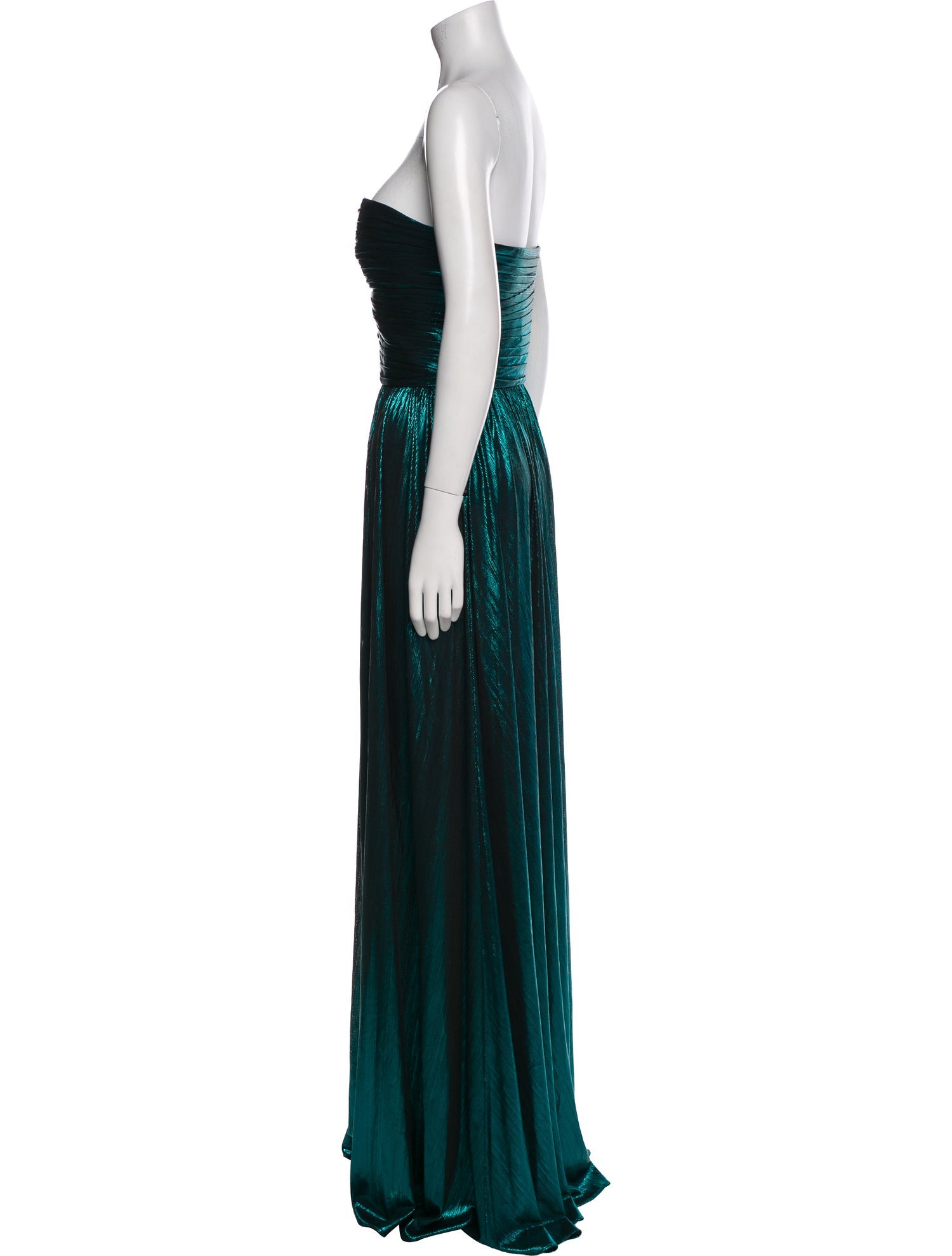 Retrofête Strapless Long Dress