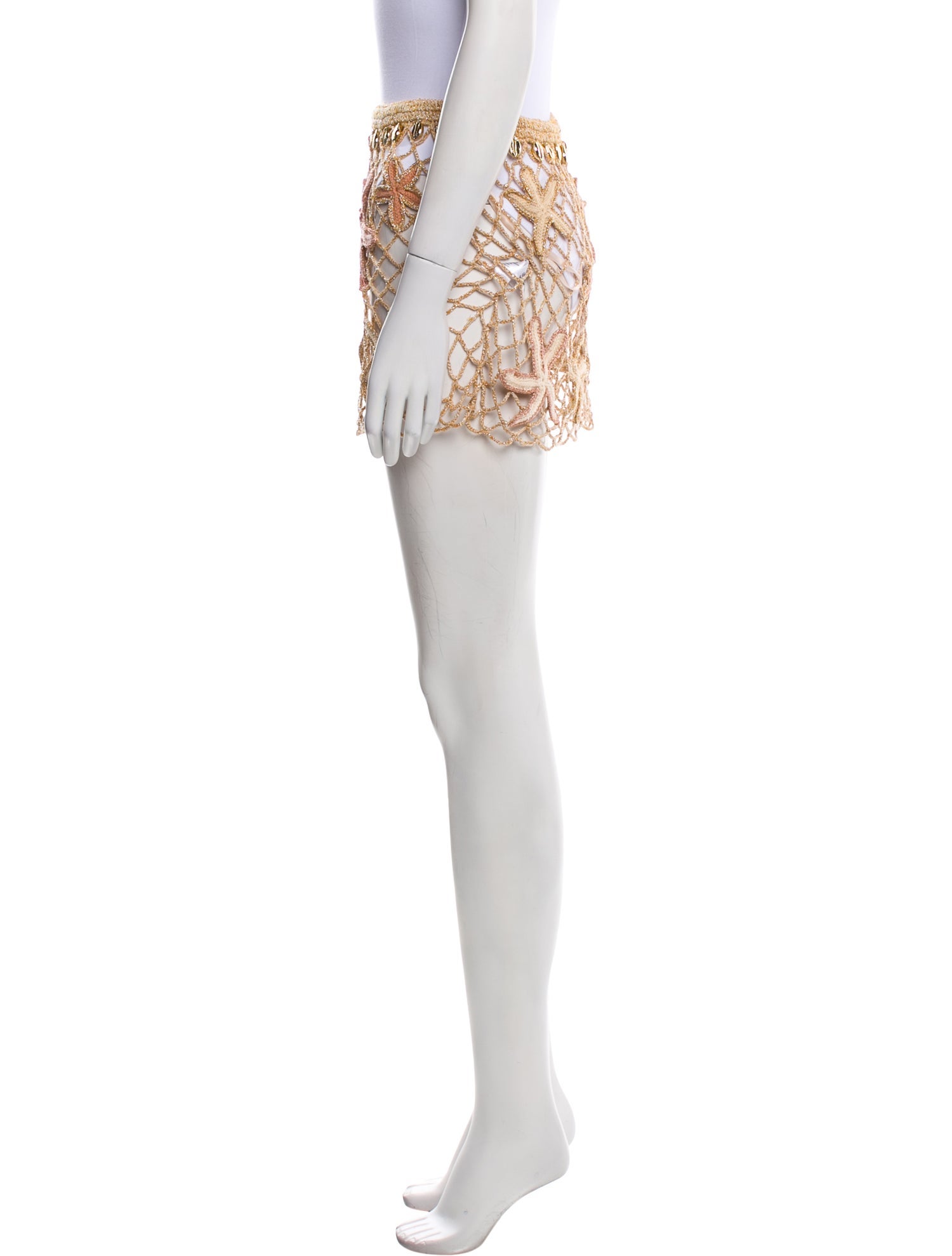 Retrofête Patterned Beaded Accents Cover-Up