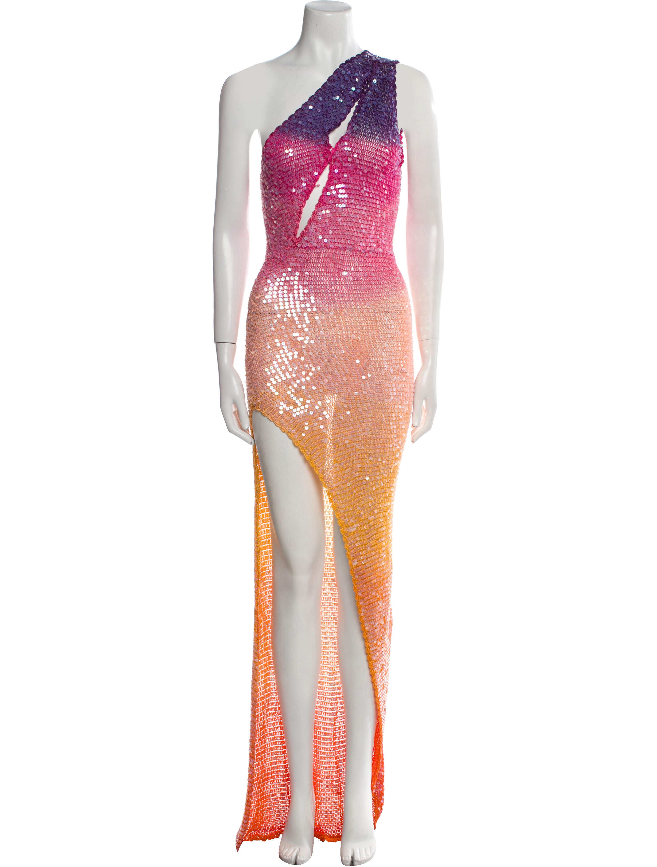 Retrofête Printed Long Dress