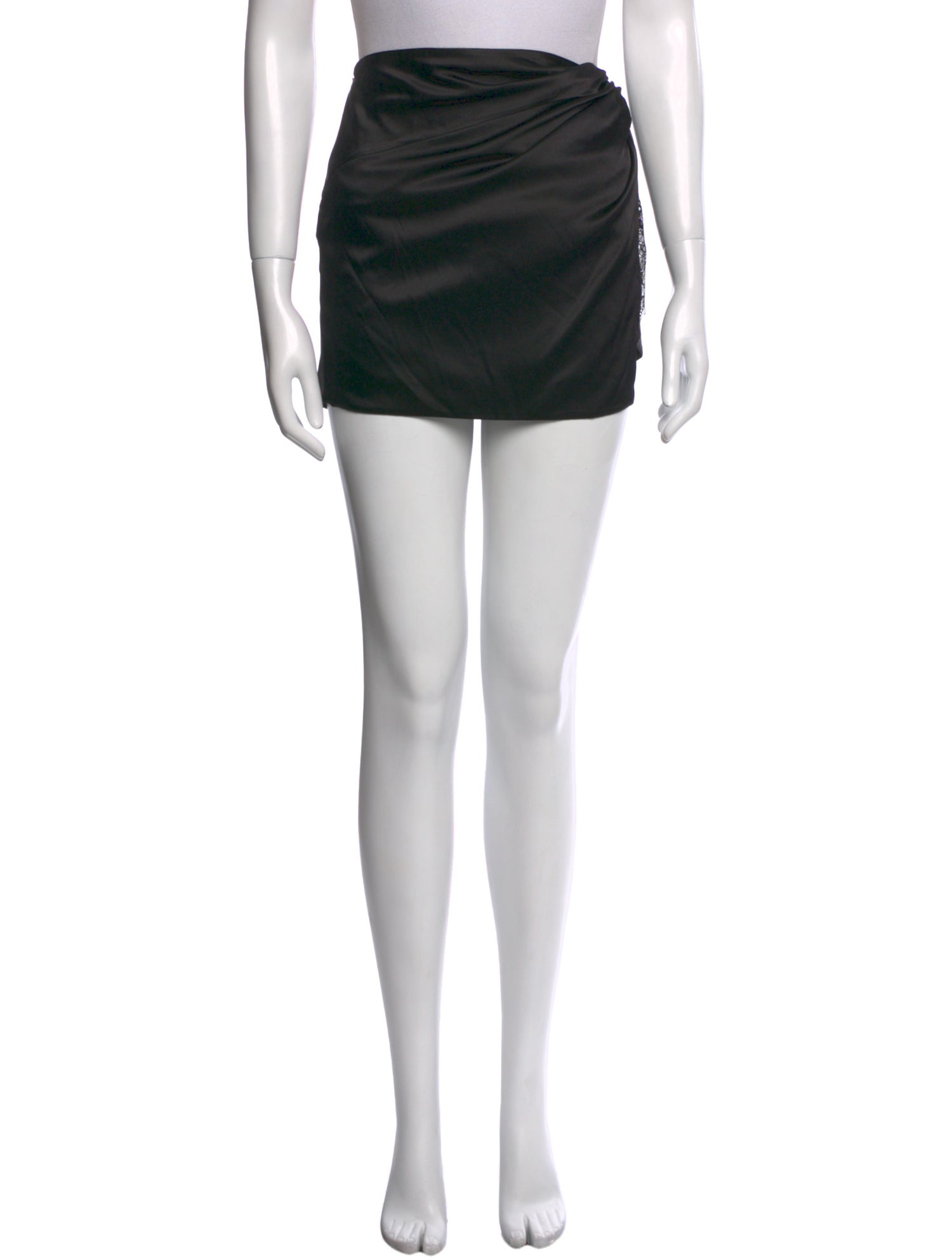 Retrofête Pleated Accents Mini Skirt