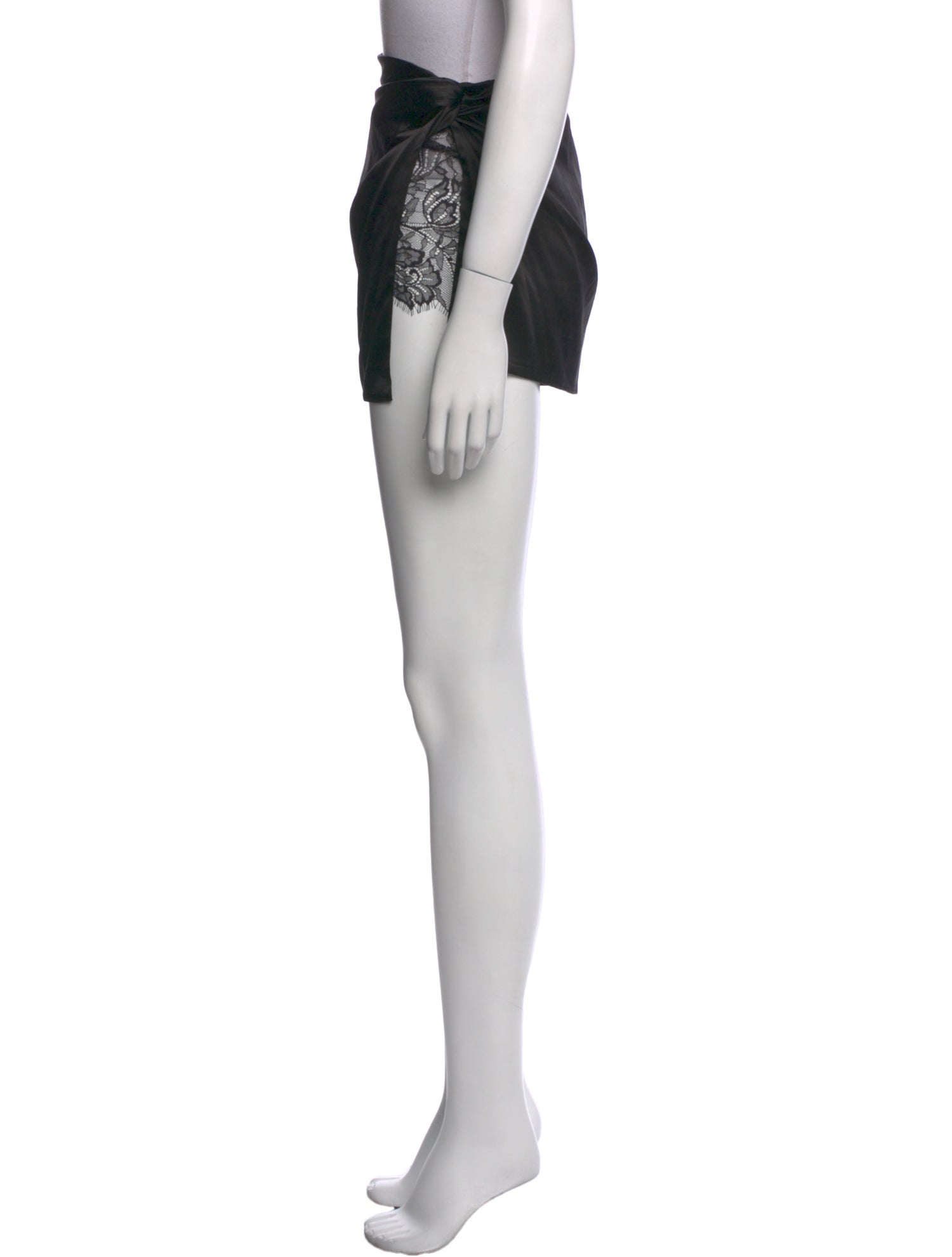 Retrofête Pleated Accents Mini Skirt