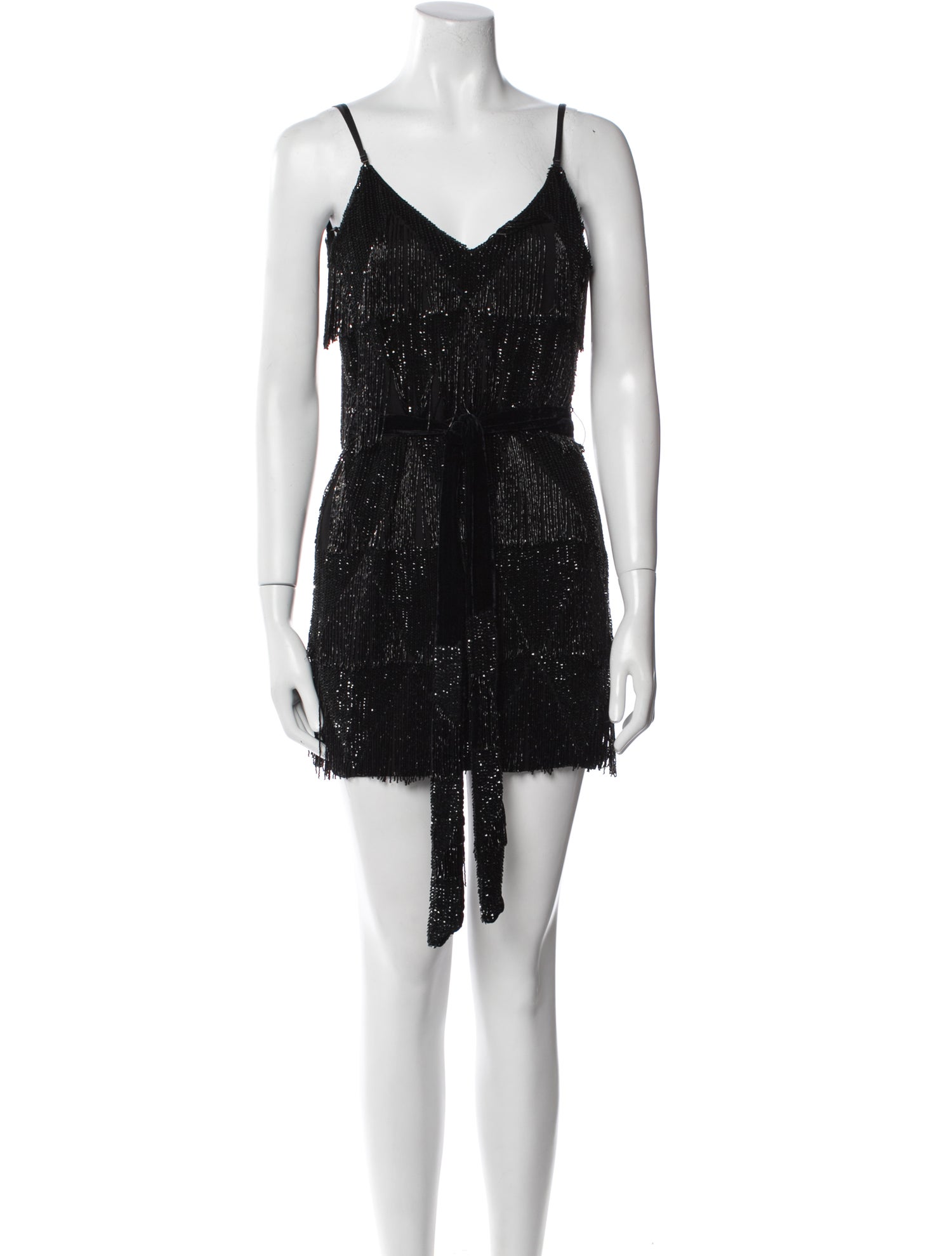 Retrofête V-Neck Mini Dress