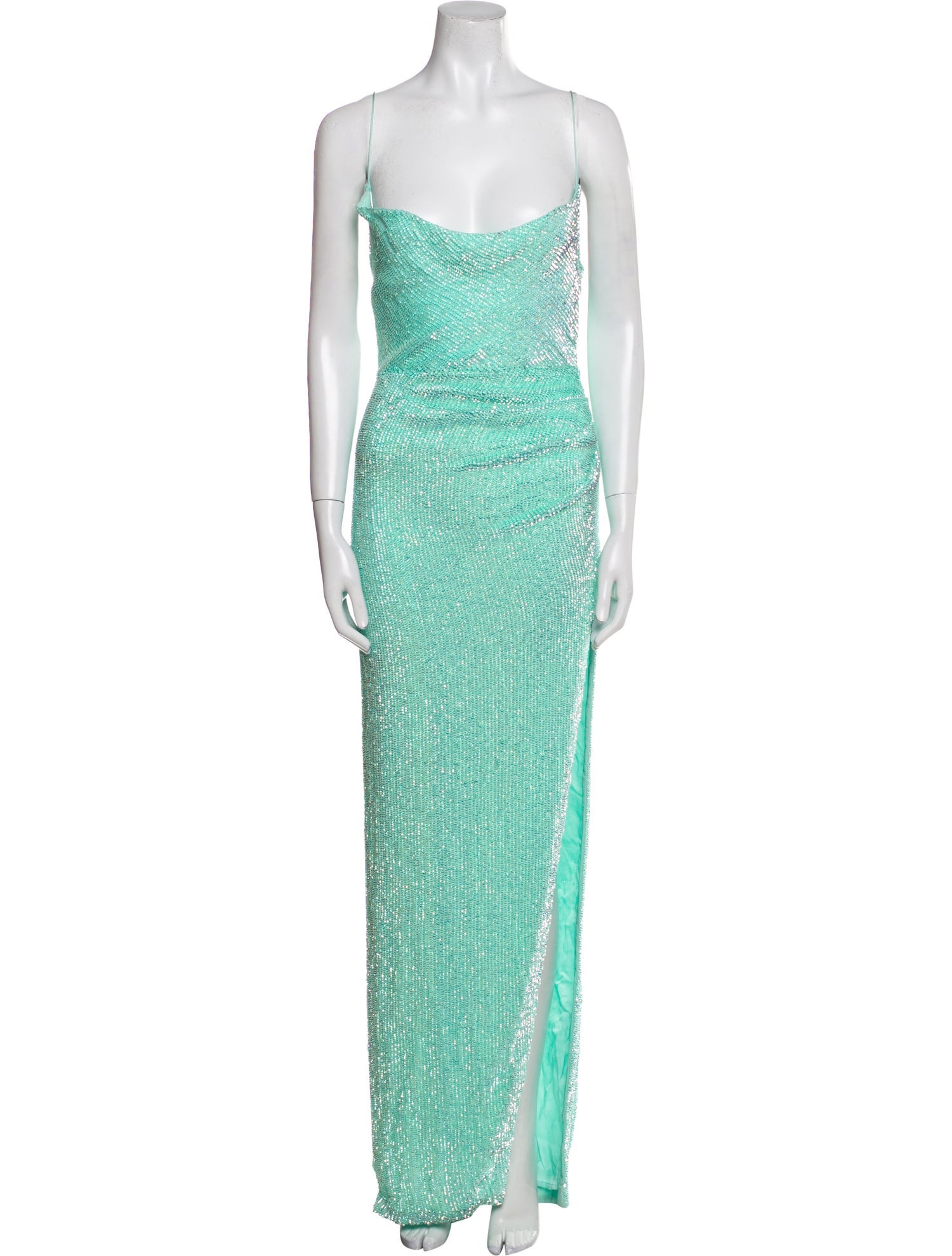 Retrofête Square Neckline Long Dress