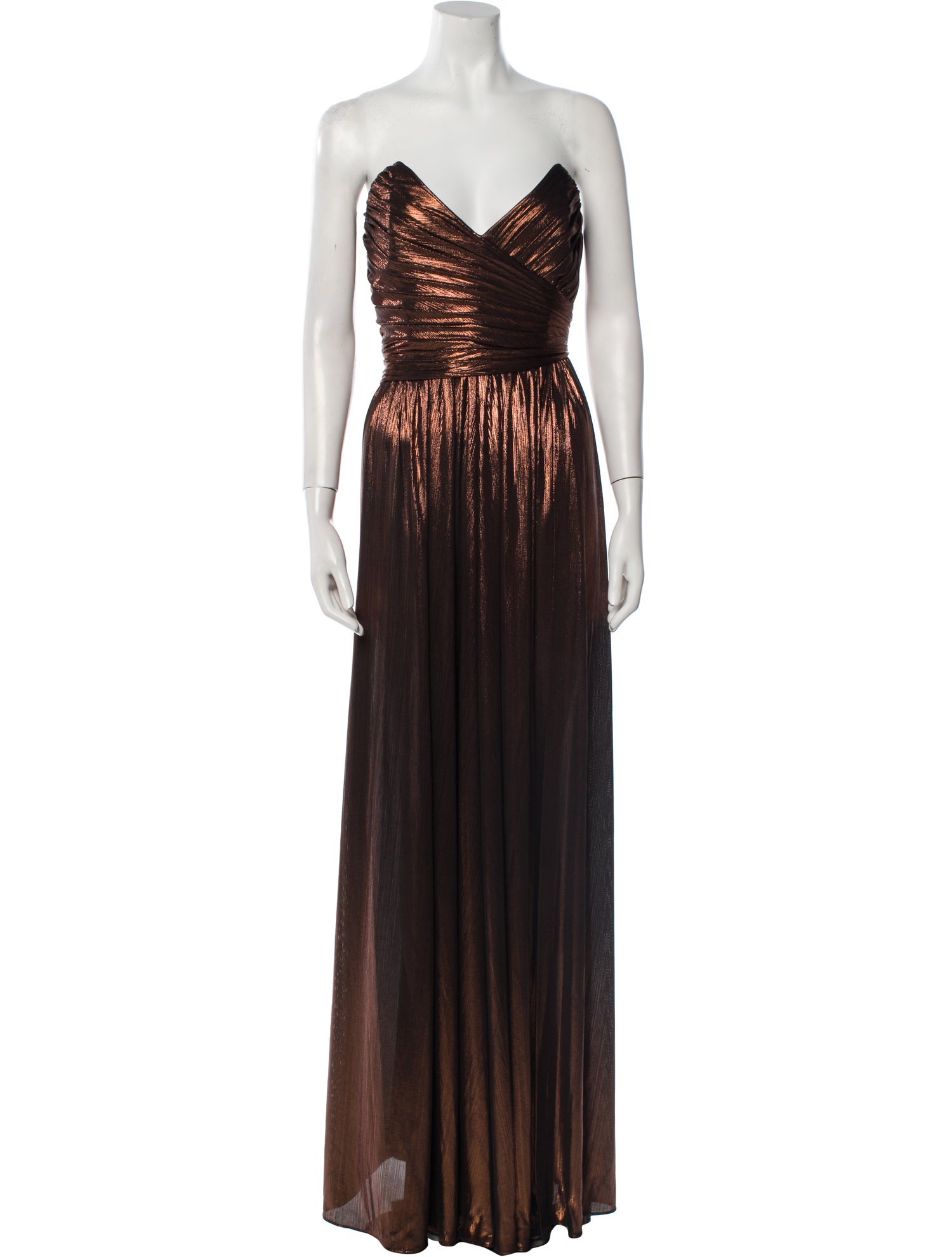 Retrofête Strapless Long Dress