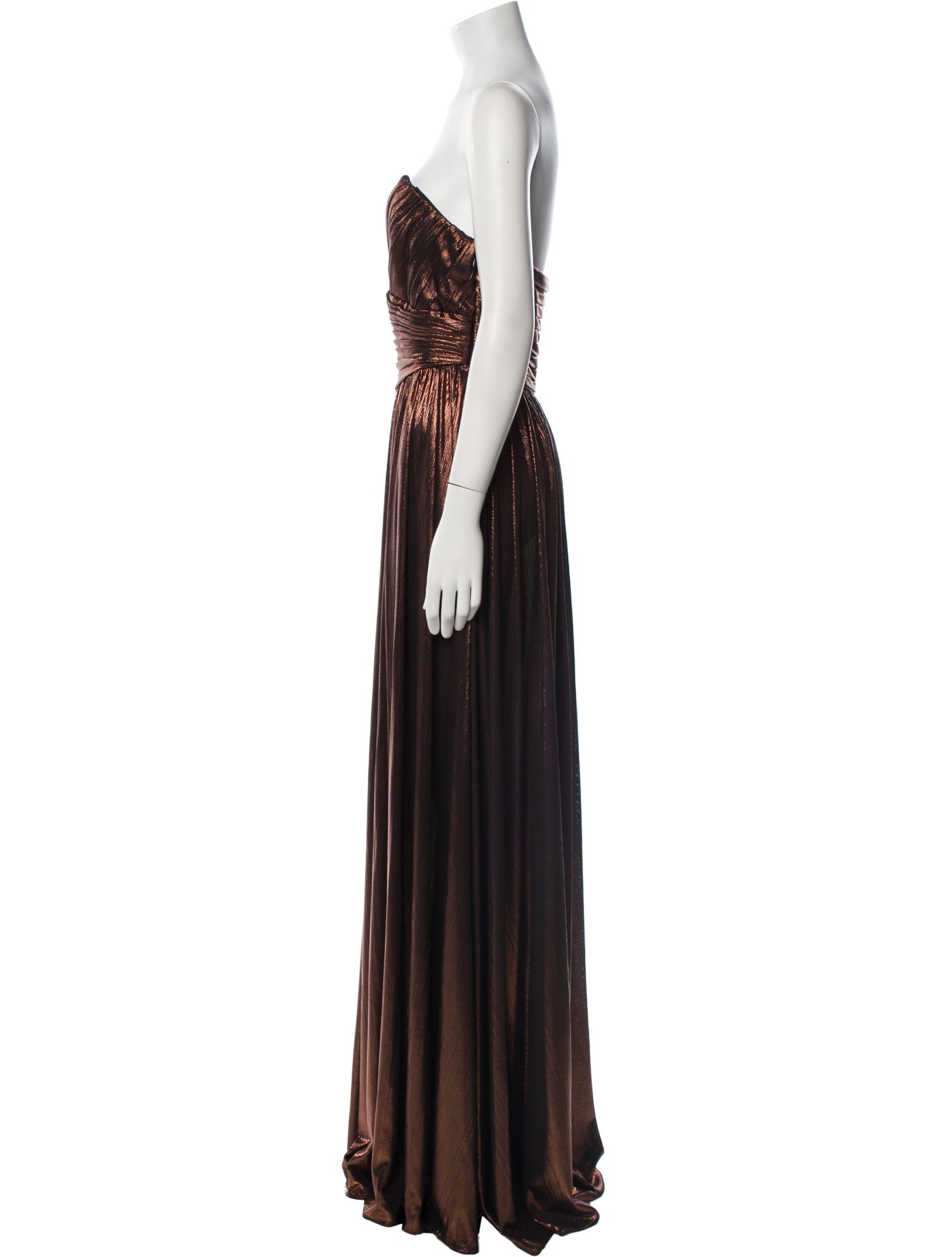 Retrofête Strapless Long Dress