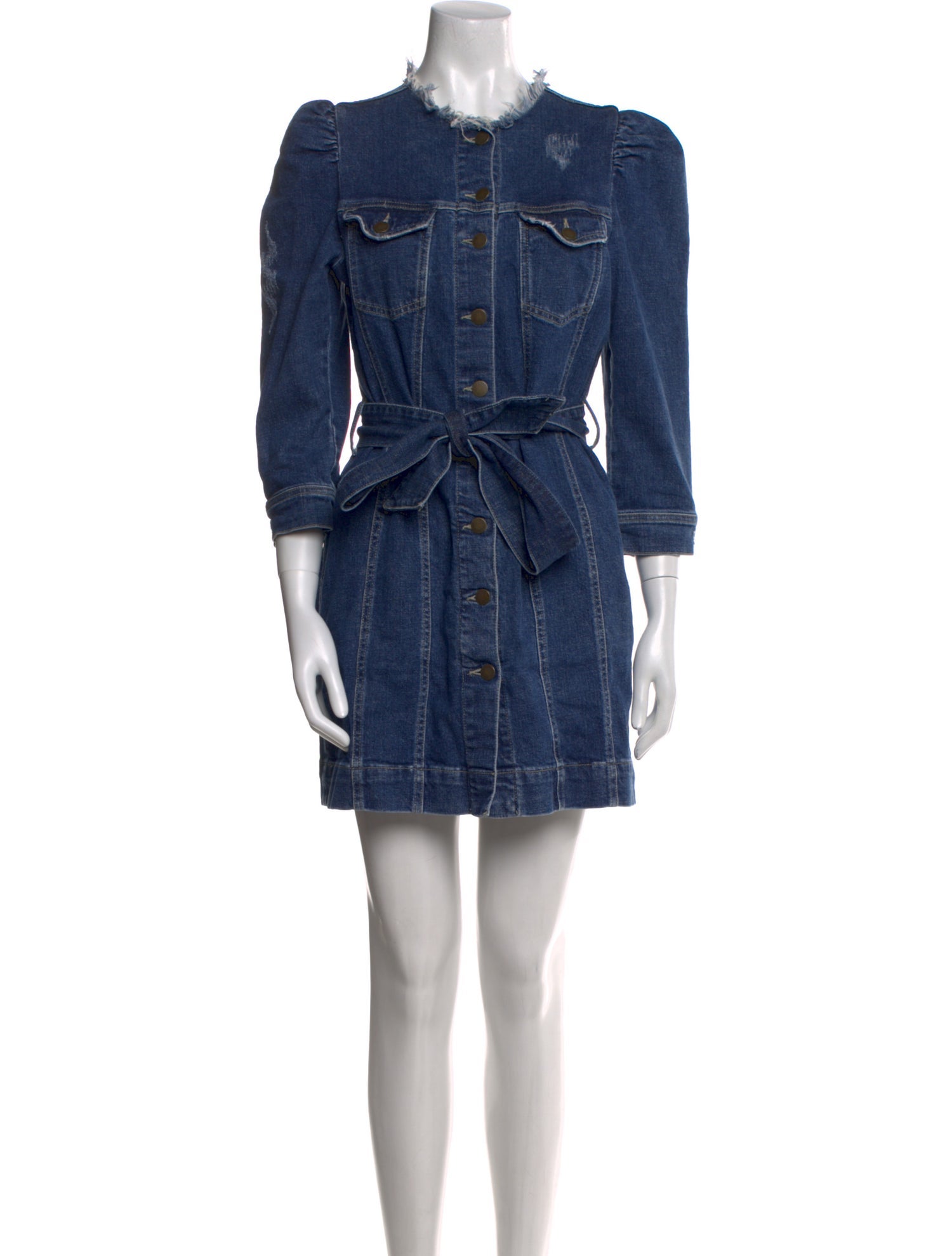 Retrofête Crew Neck Mini Dress