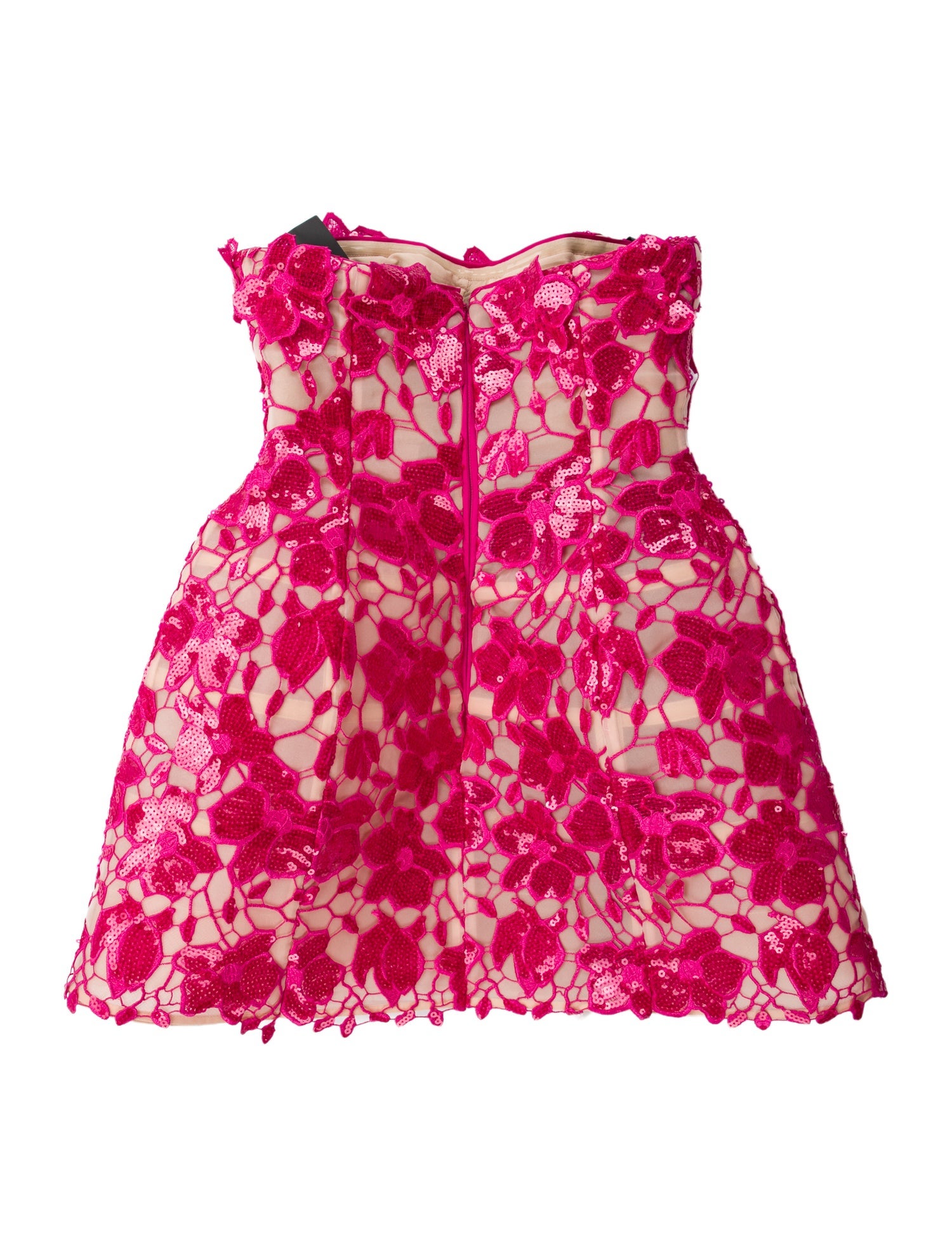 Retrofête Lace Pattern Mini Dress w/ Tags