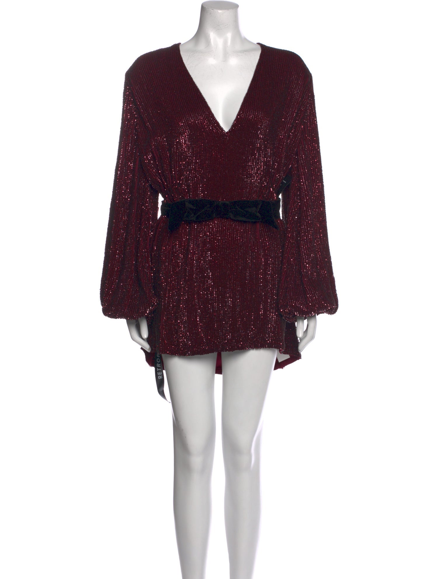 Retrofête V-Neck Mini Dress w/ Tags