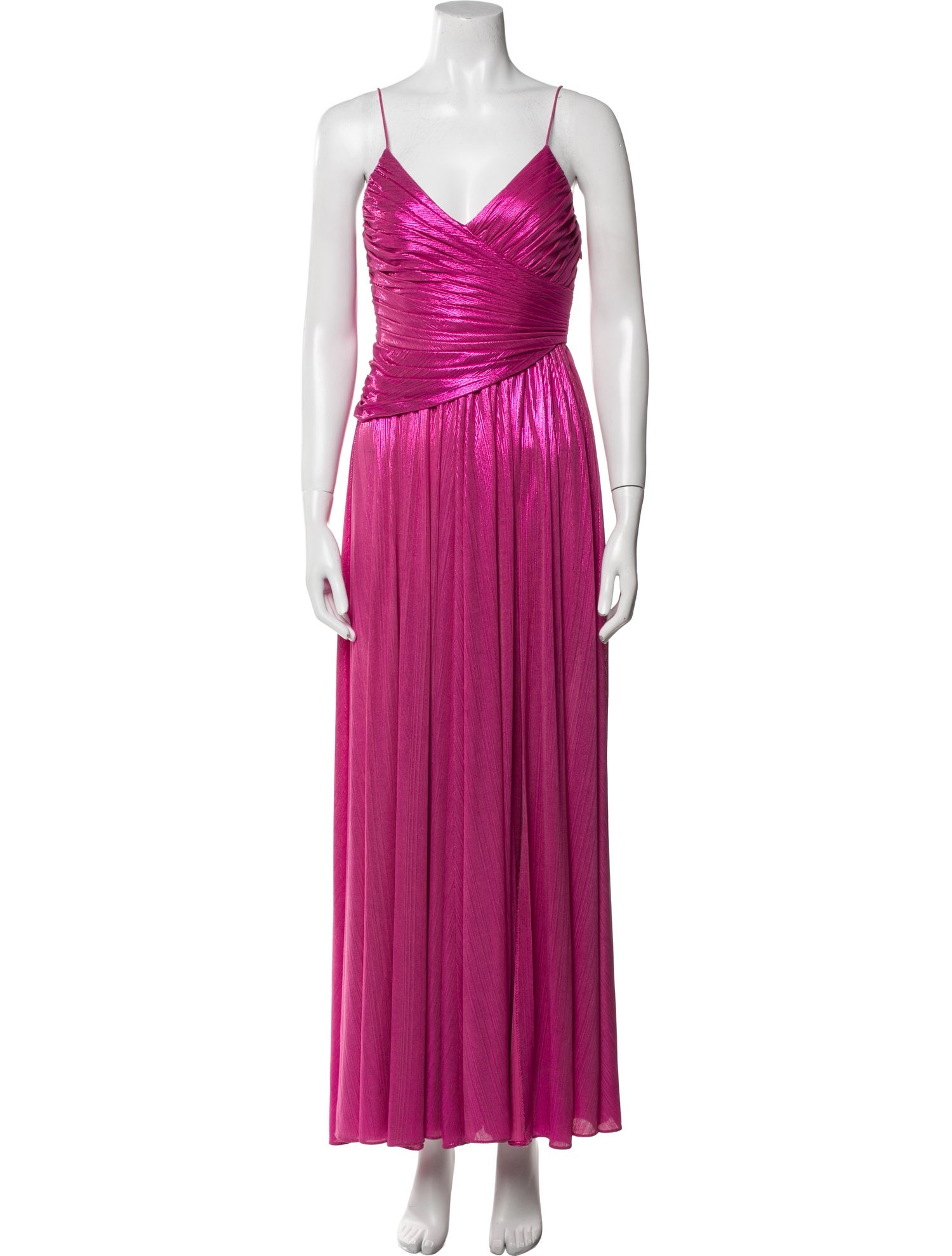 Retrofête V-Neck Long Dress