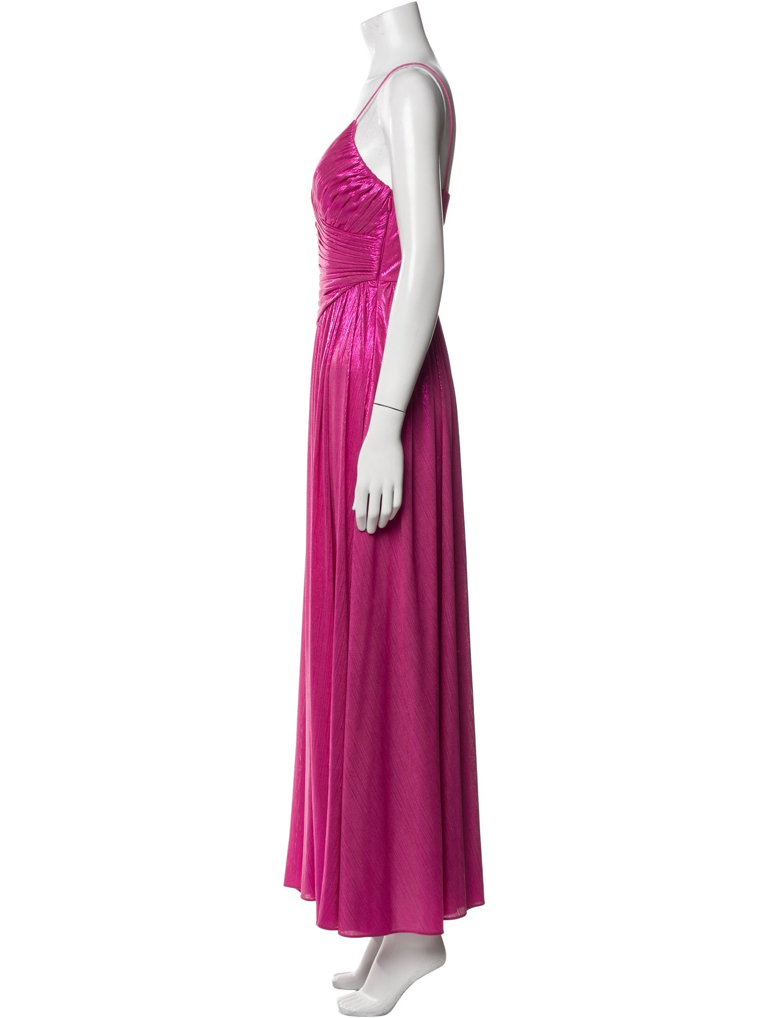 Retrofête V-Neck Long Dress