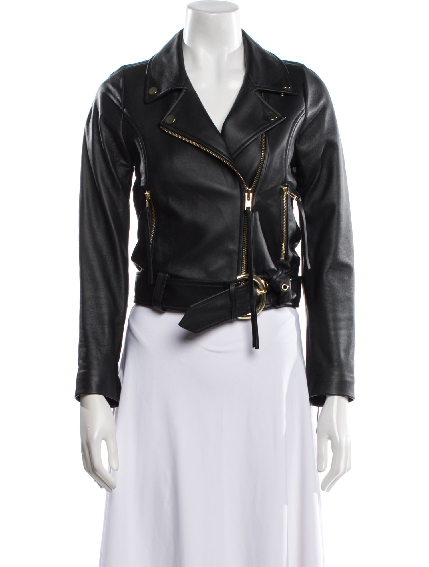 Retrofête Leather Biker Jacket