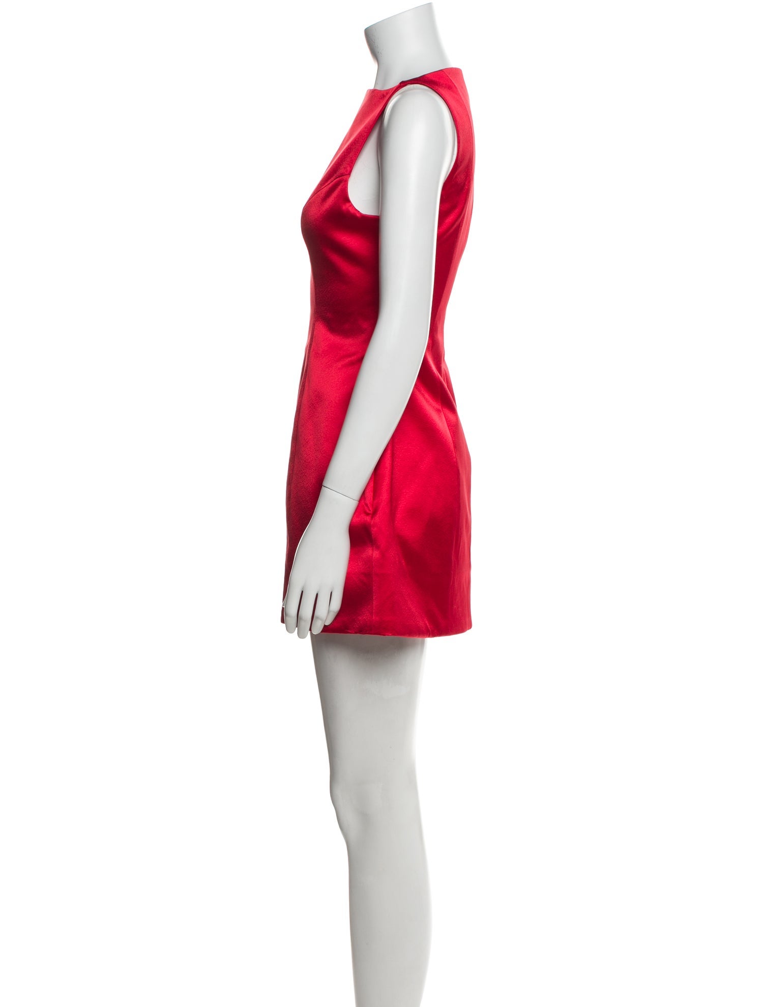 Retrofête Square Neckline Mini Dress