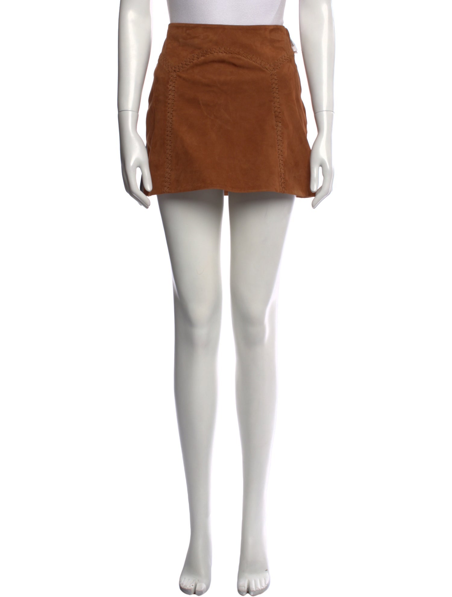 Retrofête Suede Mini Skirt w/ Tags