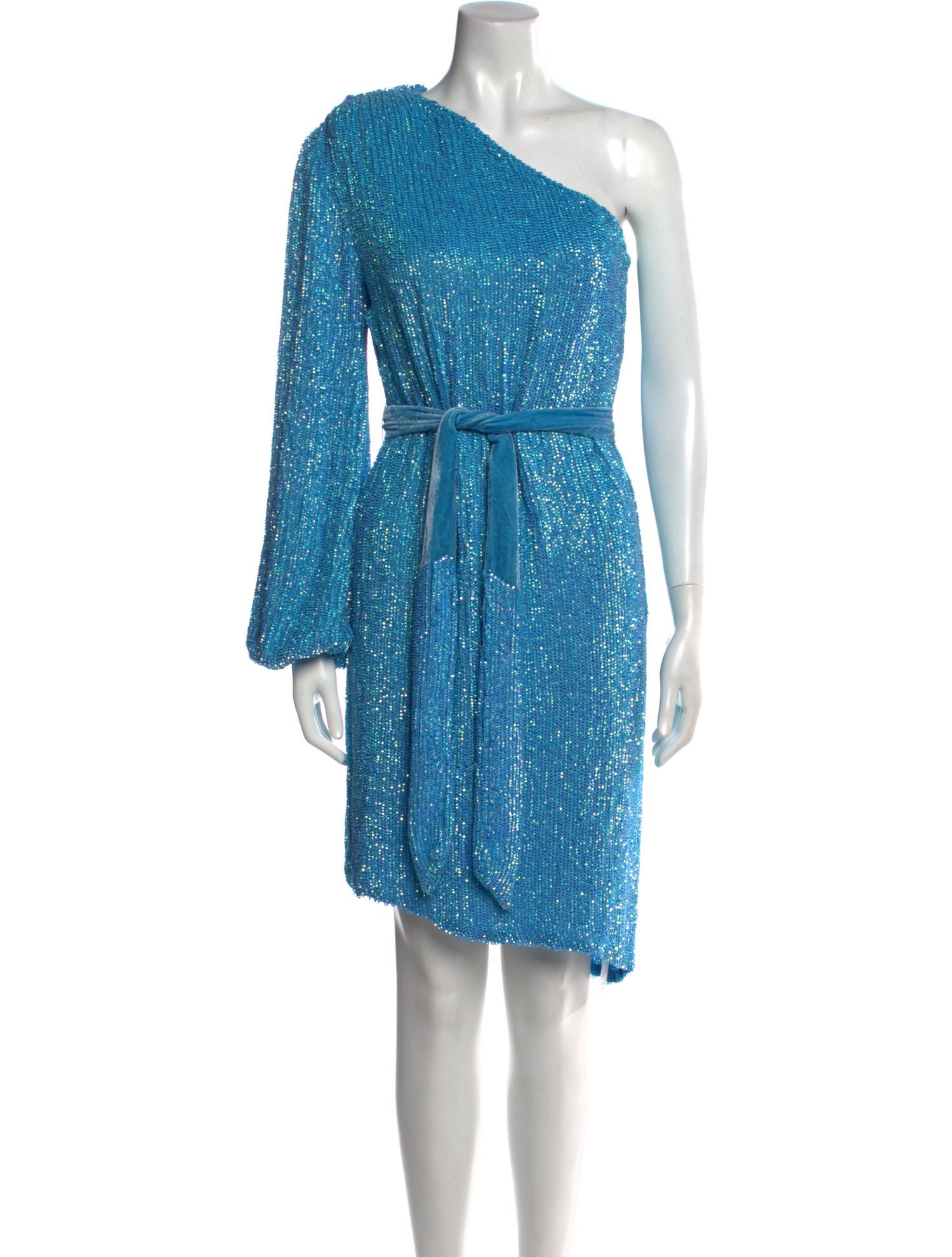 Retrofête One-Shoulder Mini Dress w/ Tags