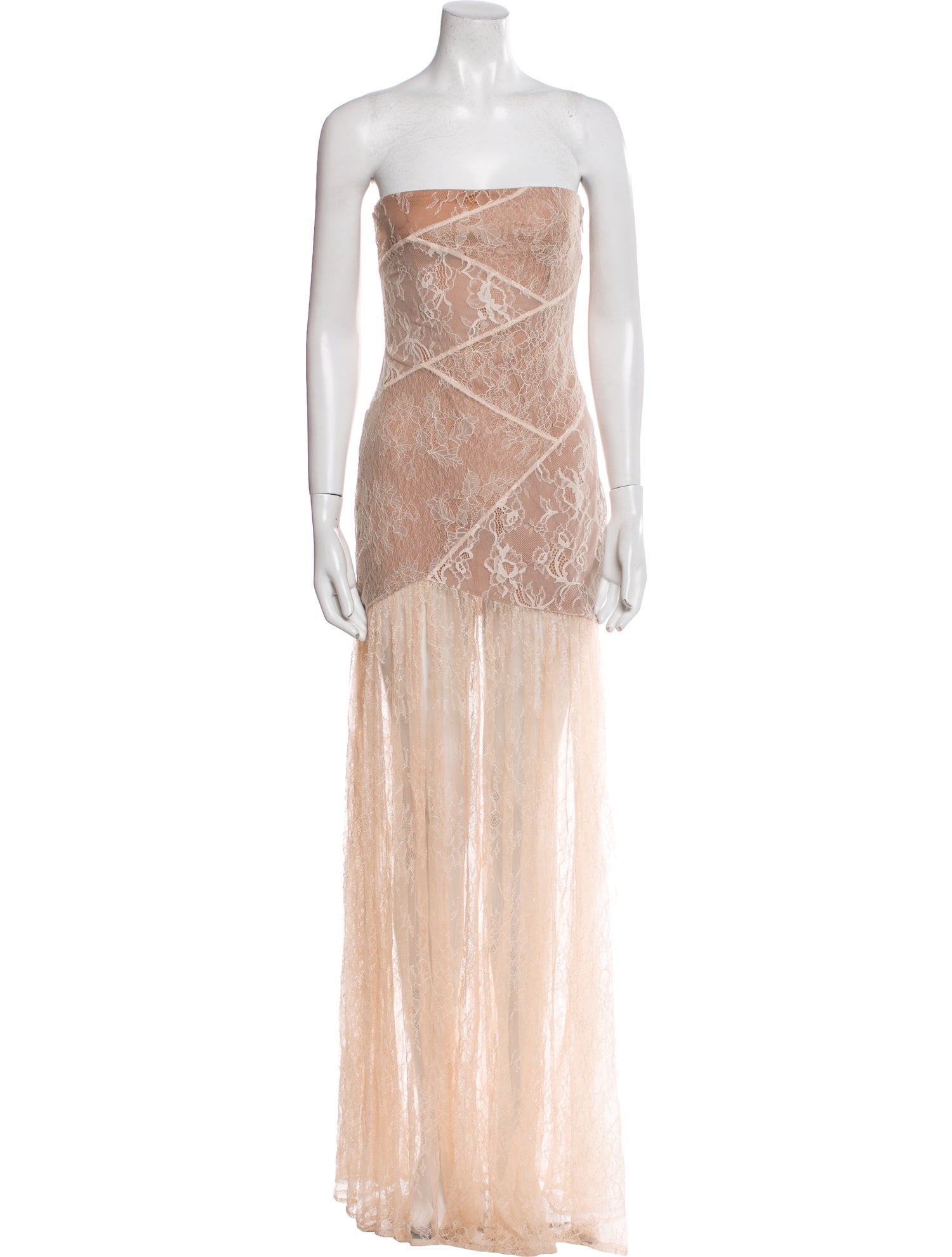 Retrofête Strapless Long Dress w/ Tags