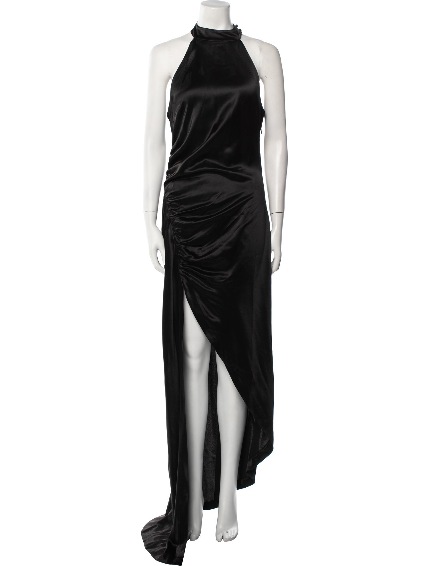 Retrofête Mock Neck Long Dress