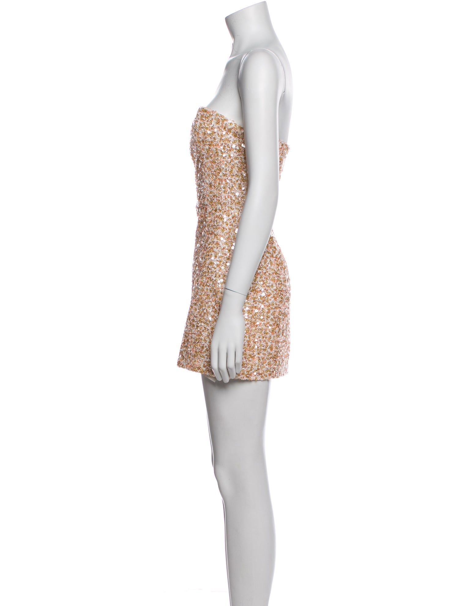 Retrofête Strapless Mini Dress w/ Tags