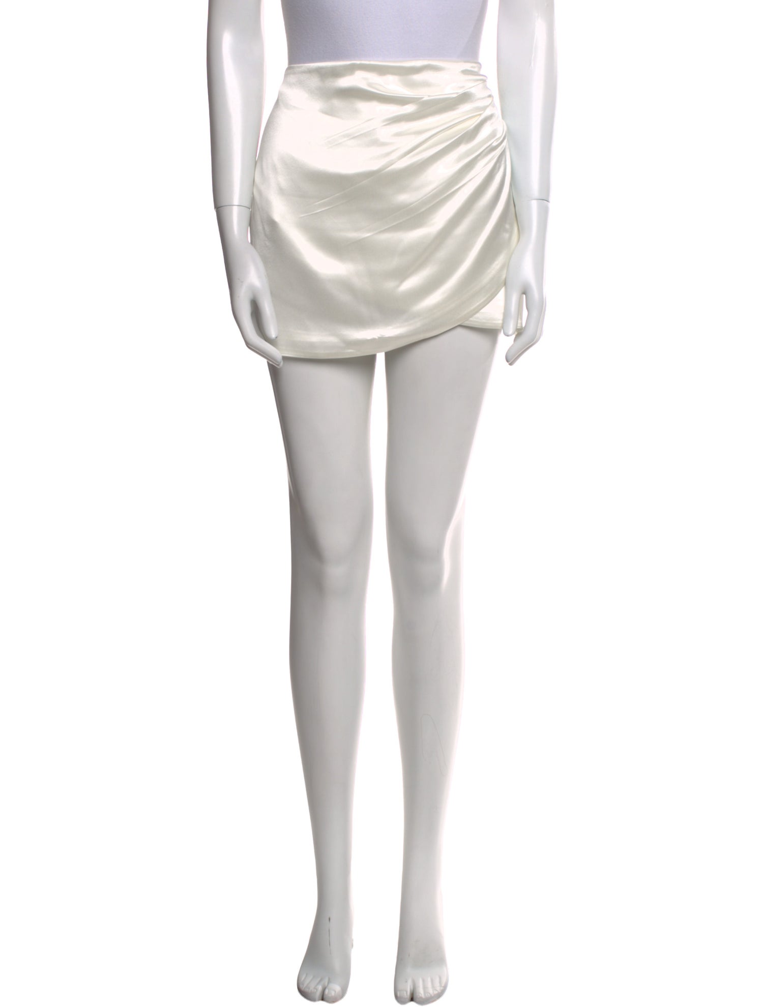 Retrofête Ruffle Embellishment Mini Skirt