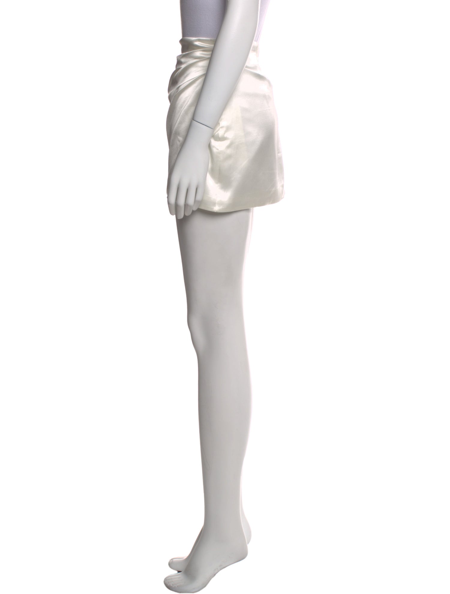 Retrofête Ruffle Embellishment Mini Skirt