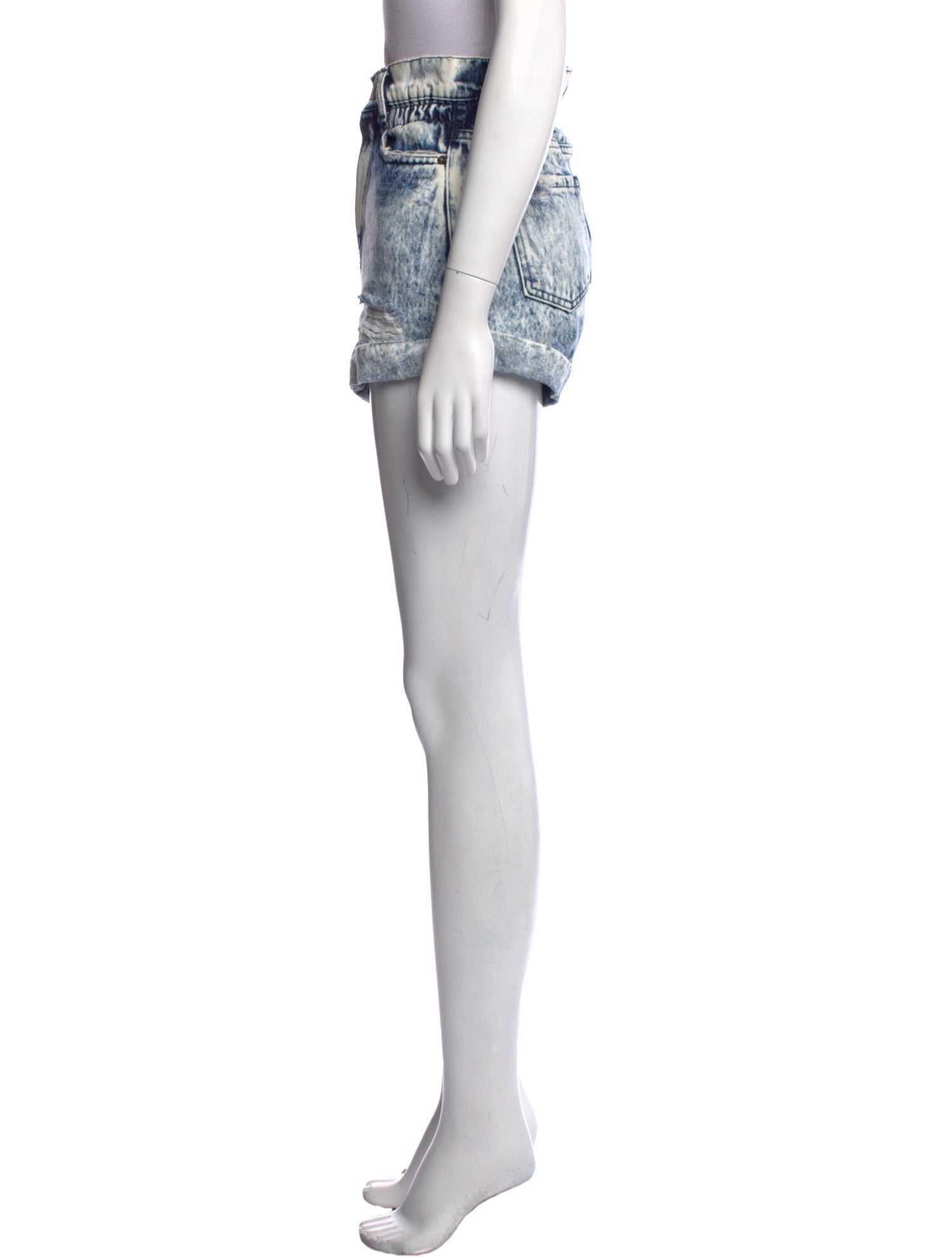 Retrofête Printed Mini Shorts