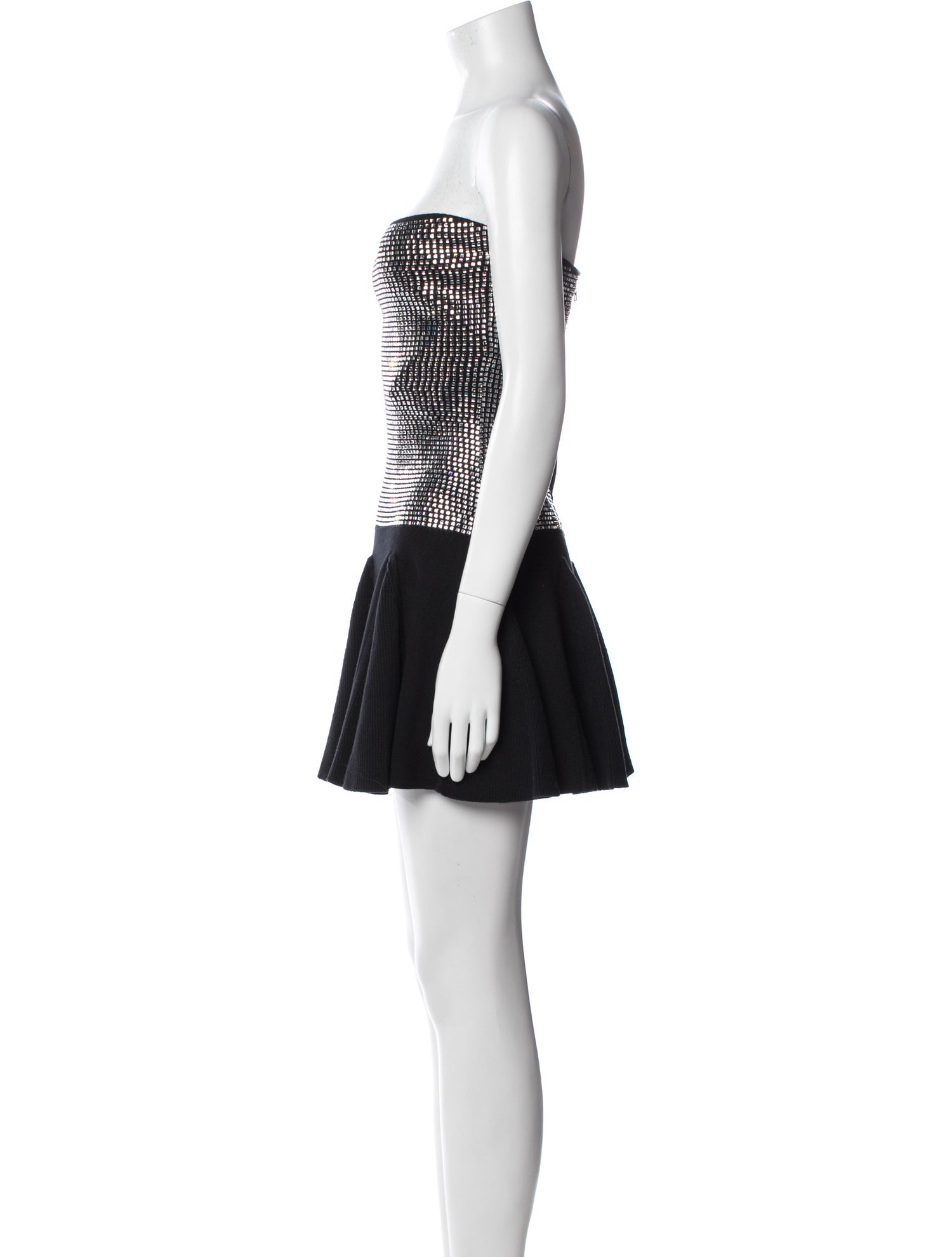 Retrofête Strapless Mini Dress