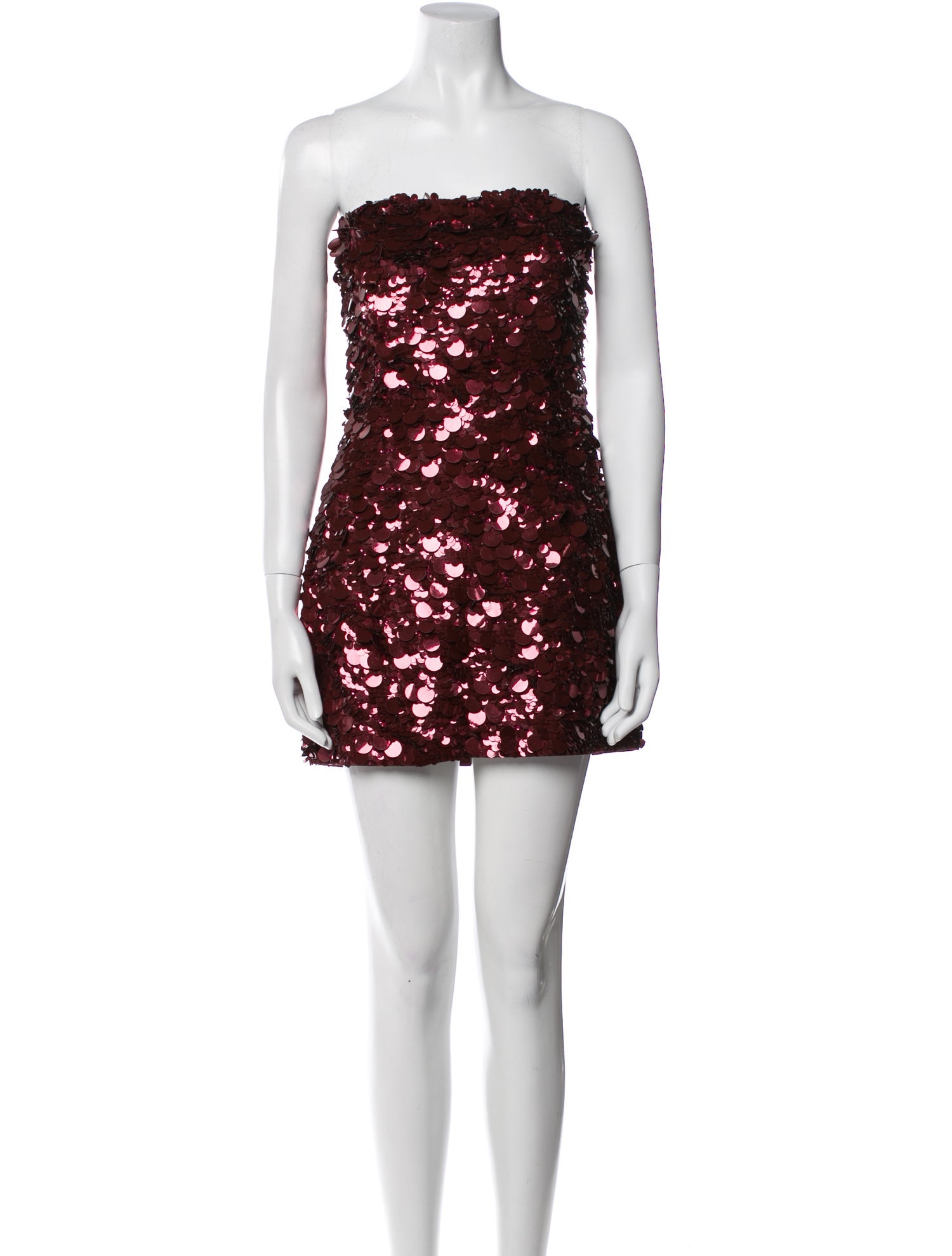 Retrofête Strapless Mini Dress