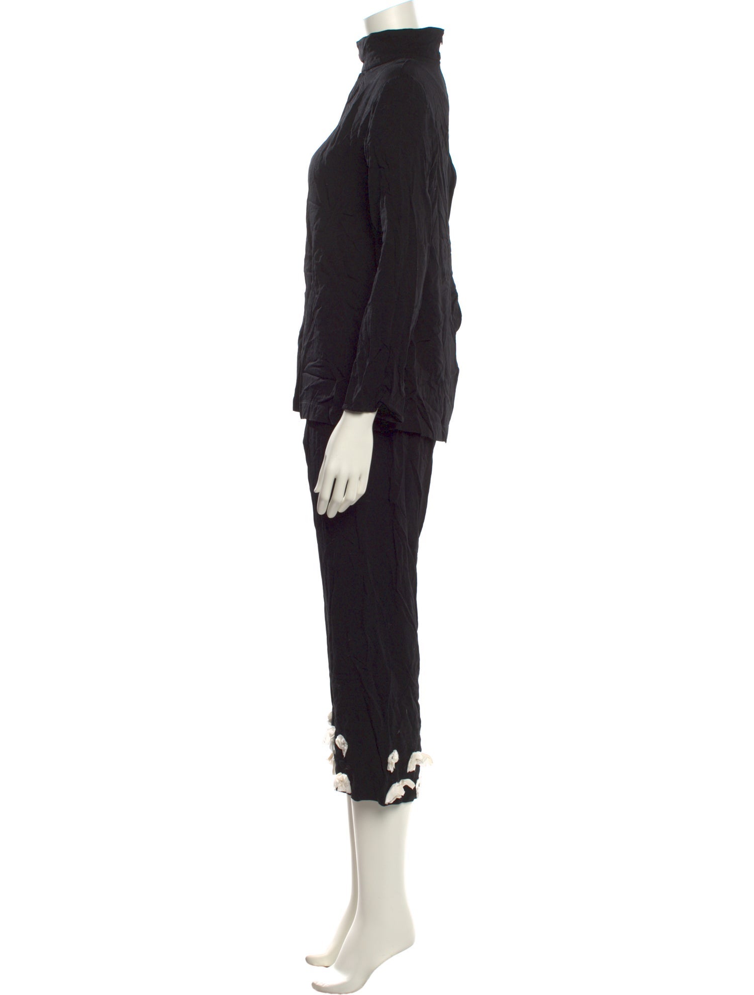 Retrofête Mock Neck Jumpsuit