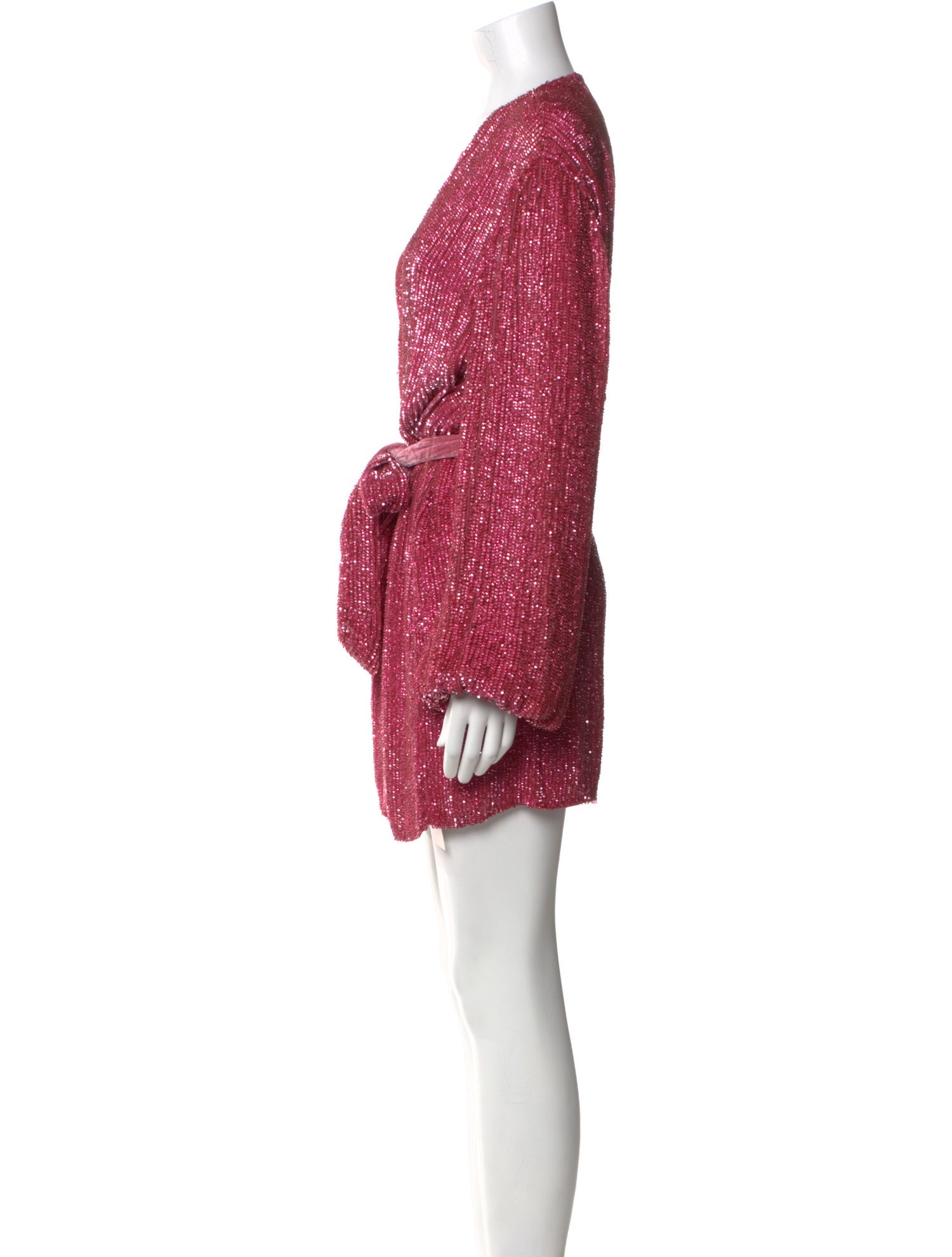 Retrofête V-Neck Mini Dress