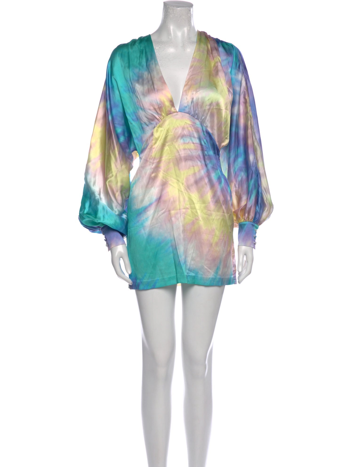 Retrofête Silk Mini Dress