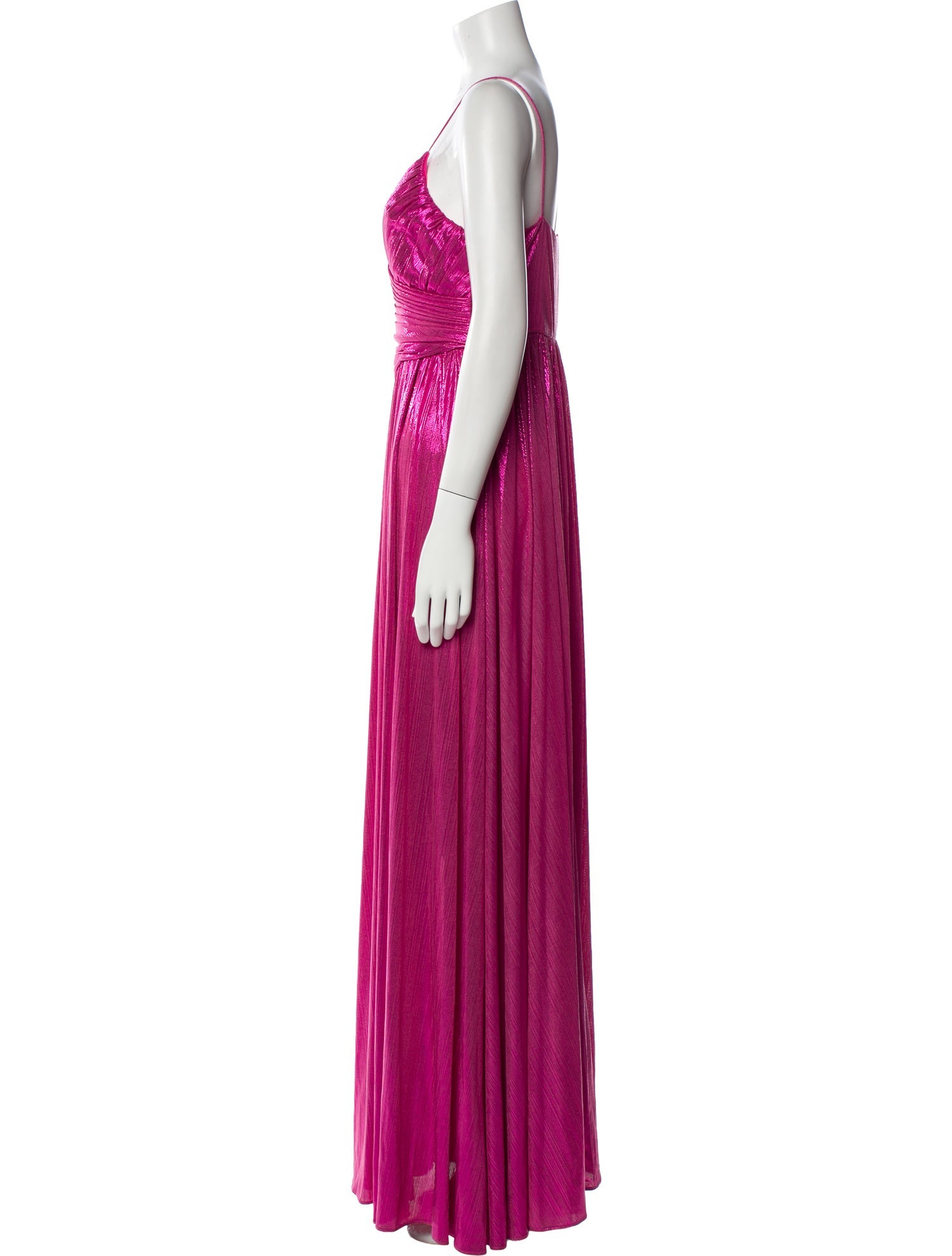 Retrofête V-Neck Long Dress