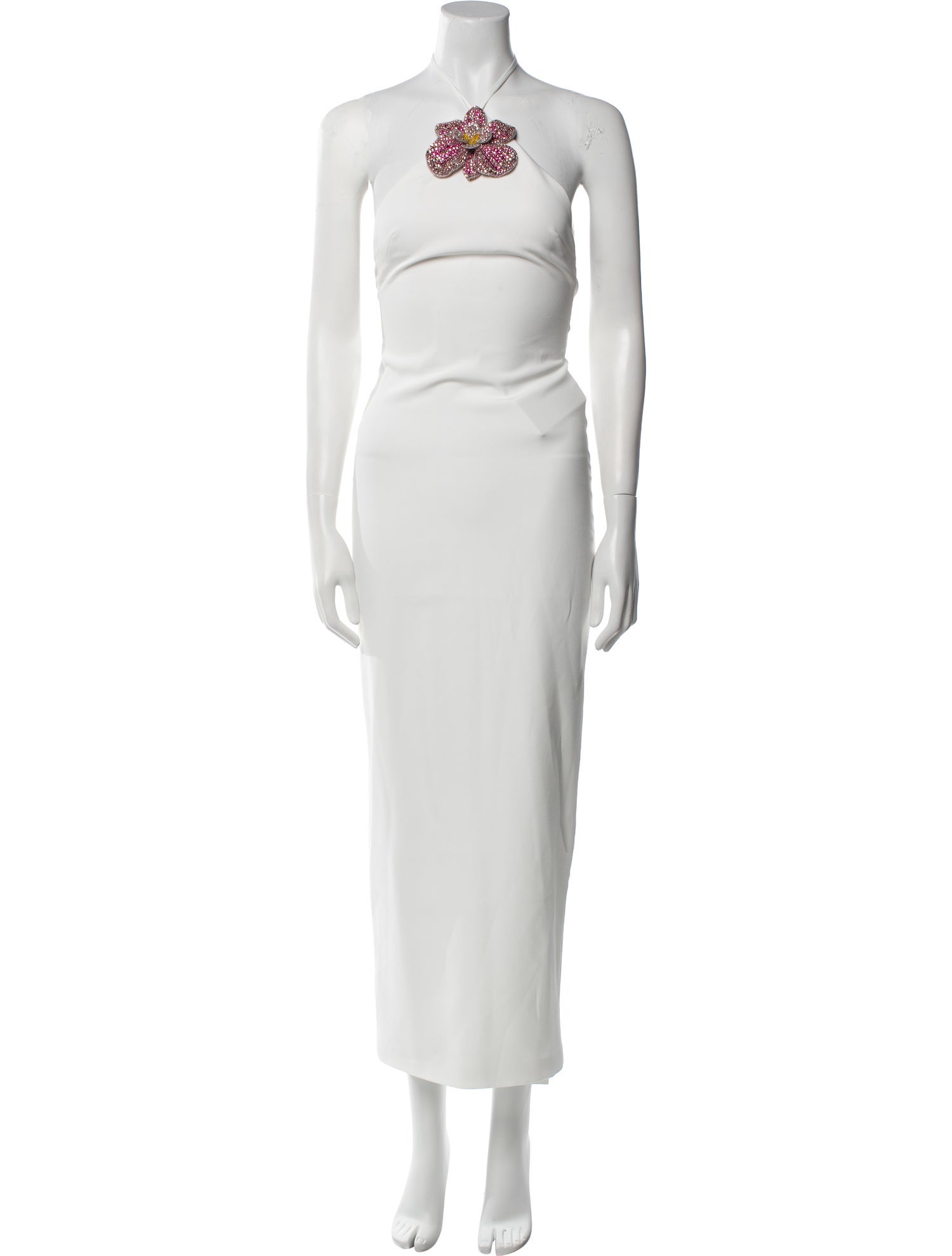 Retrofête Strapless Knee-Length Dress