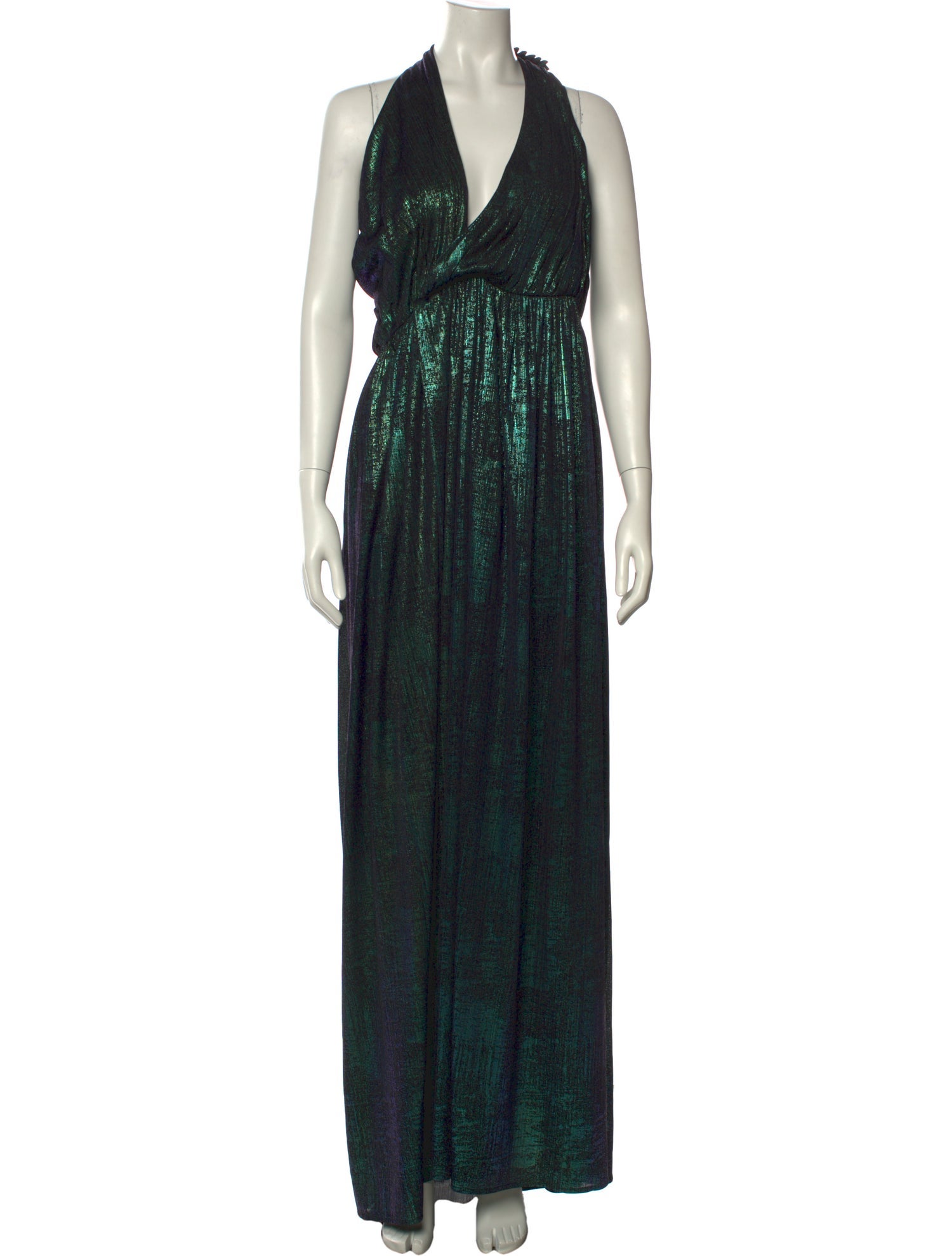 Retrofête Printed Long Dress