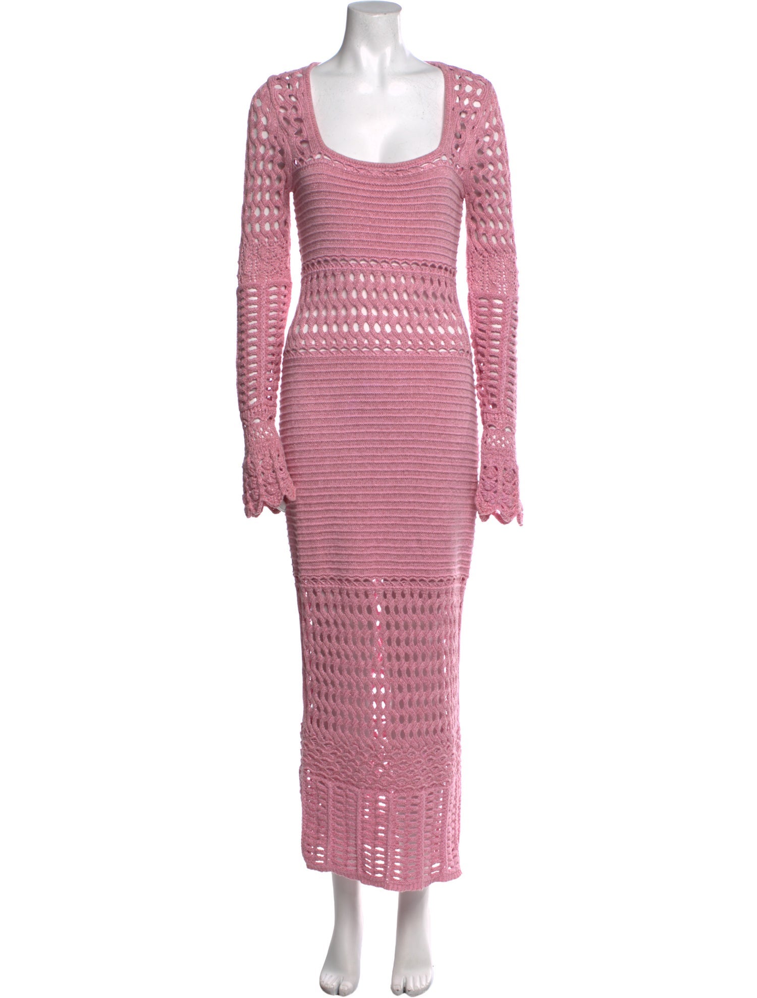 Retrofête Scoop Neck Long Dress