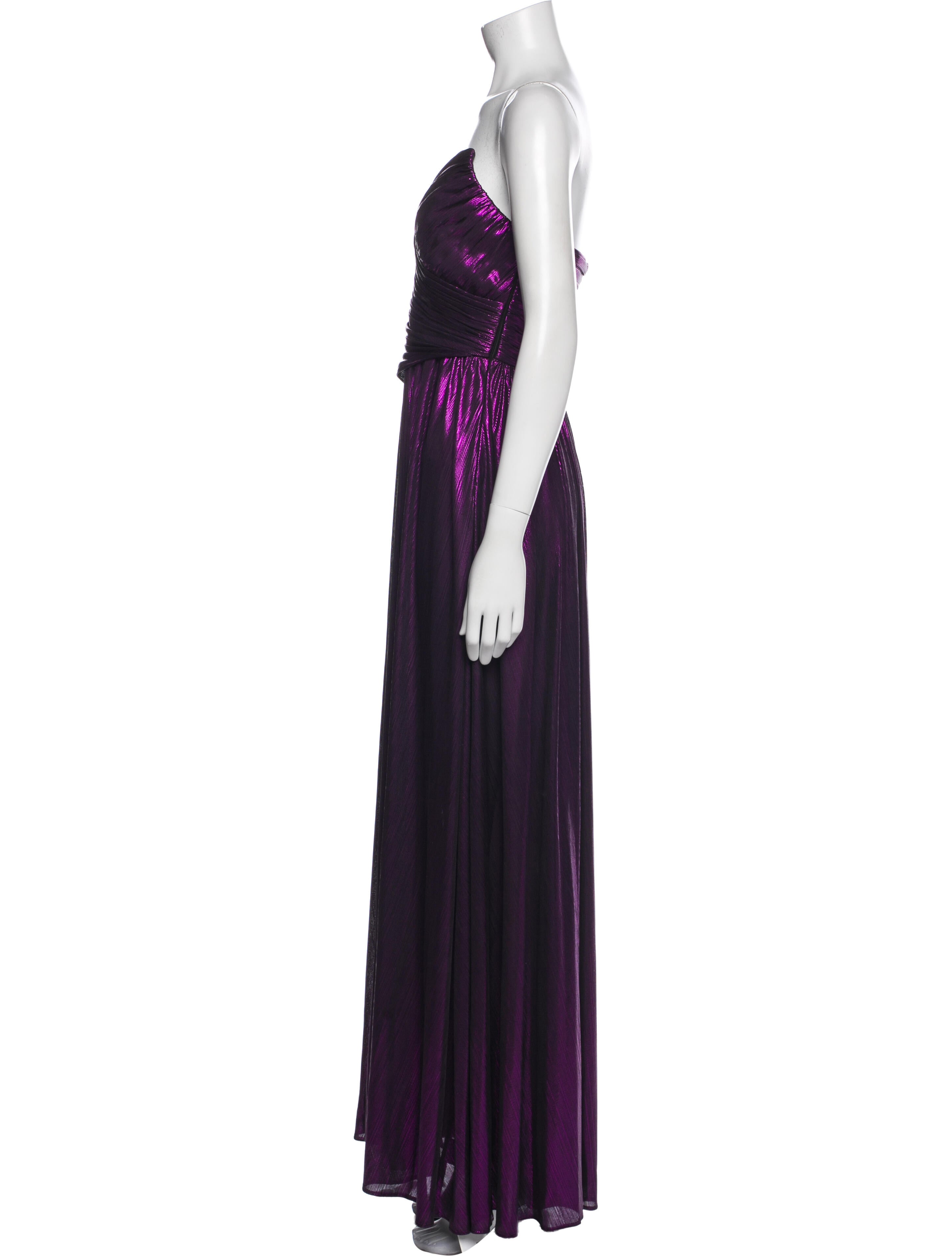 Retrofête Strapless Long Dress