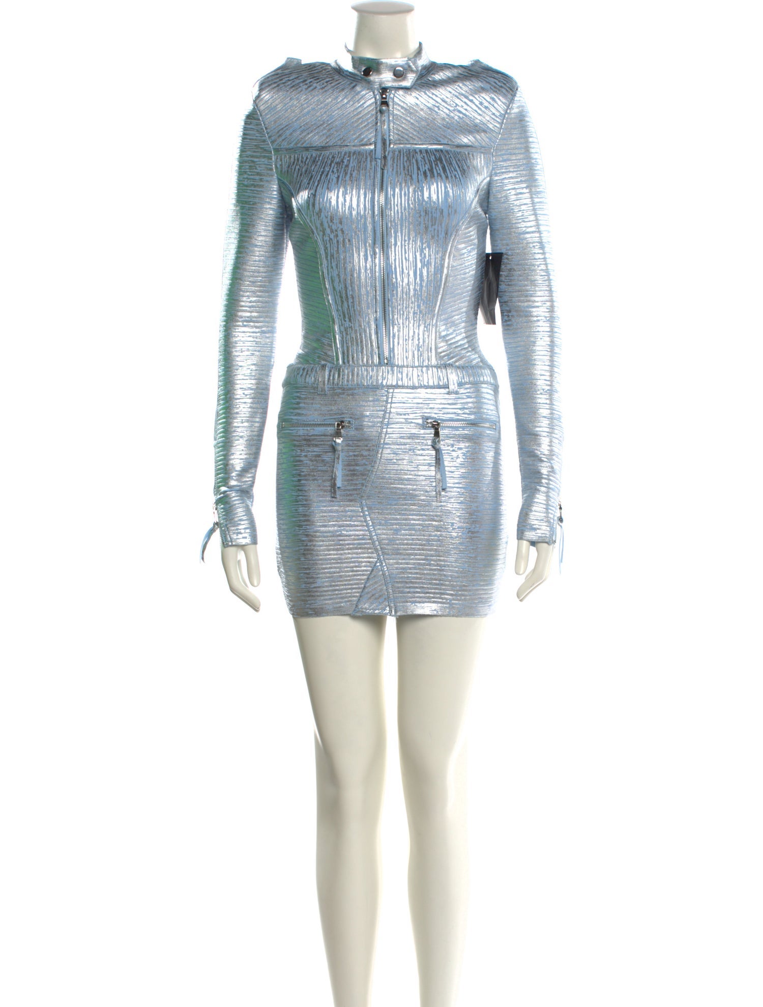 Retrofête Mock Neck Mini Dress w/ Tags