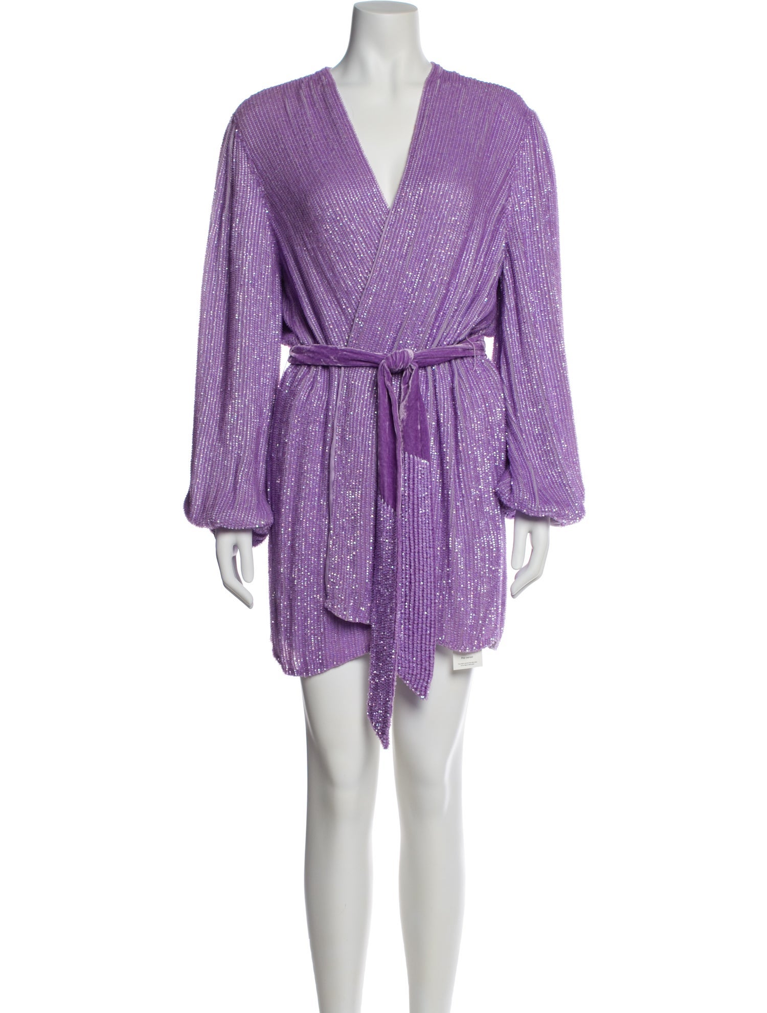 Retrofête V-Neck Mini Dress