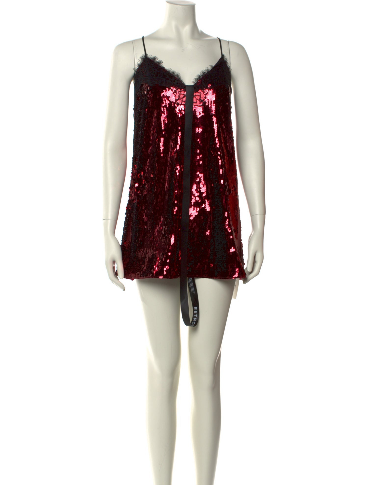 Retrofête V-Neck Mini Dress w/ Tags