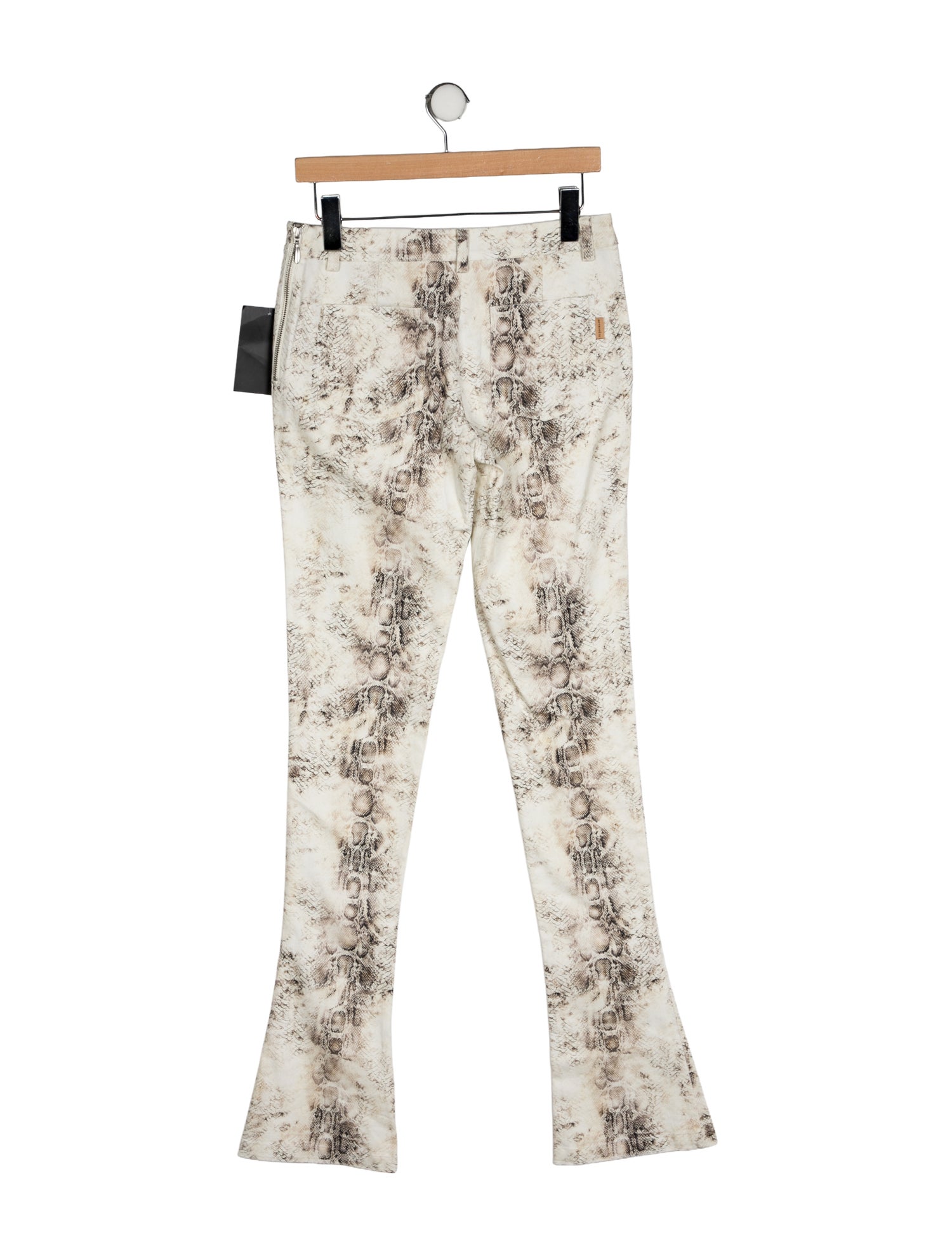Retrofête Animal Print Straight Leg Pants