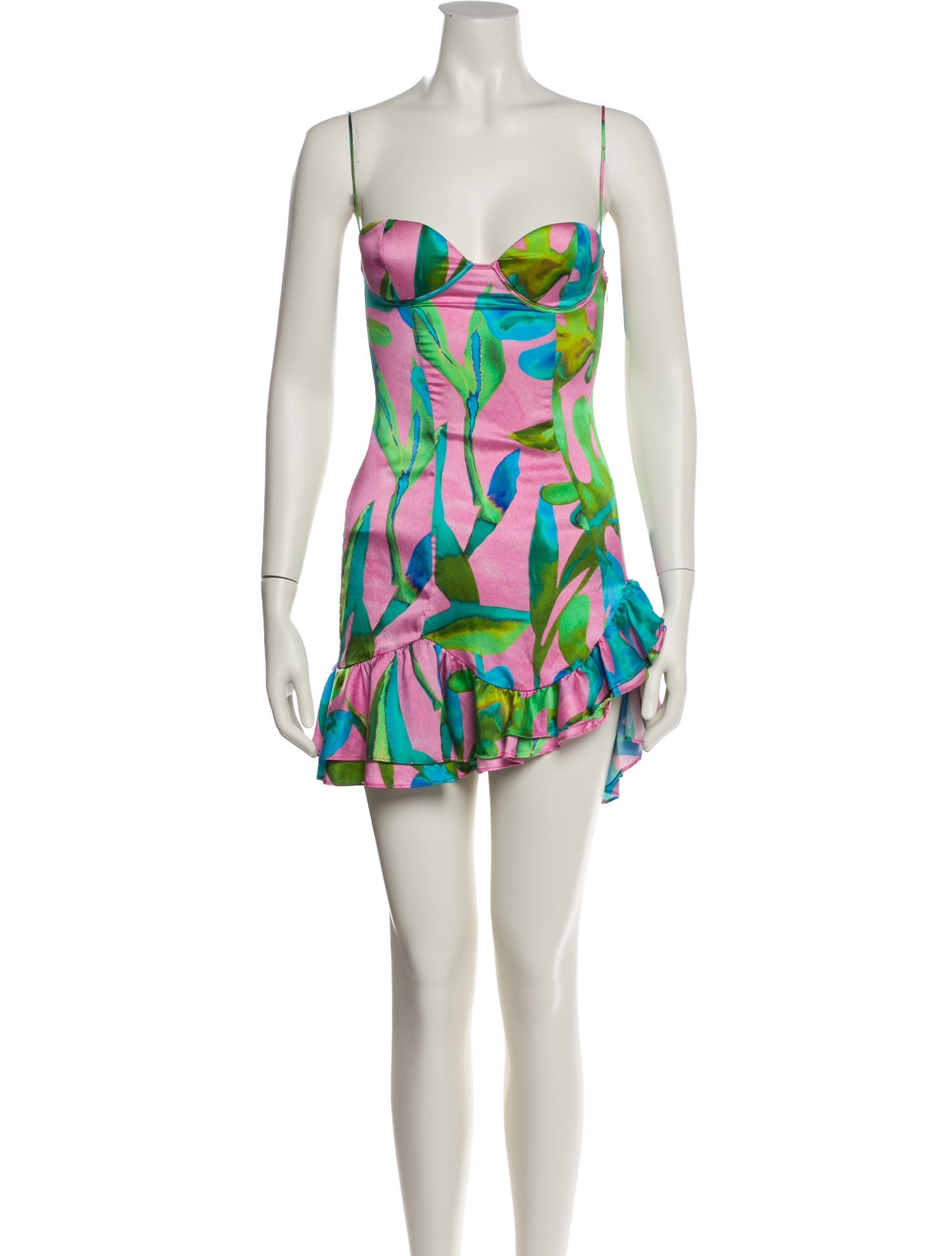 Retrofête Silk Mini Dress