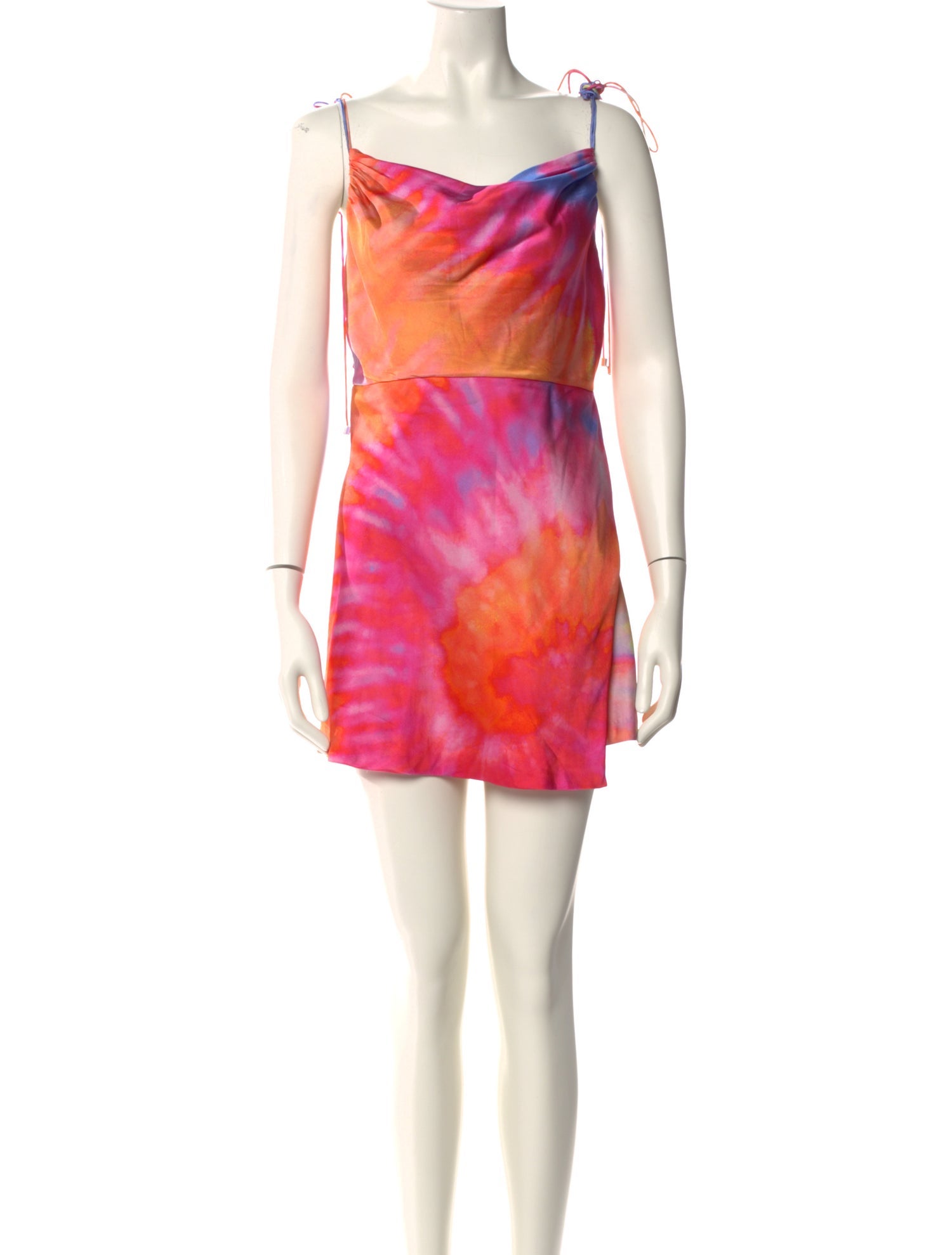 Retrofête Silk Mini Dress