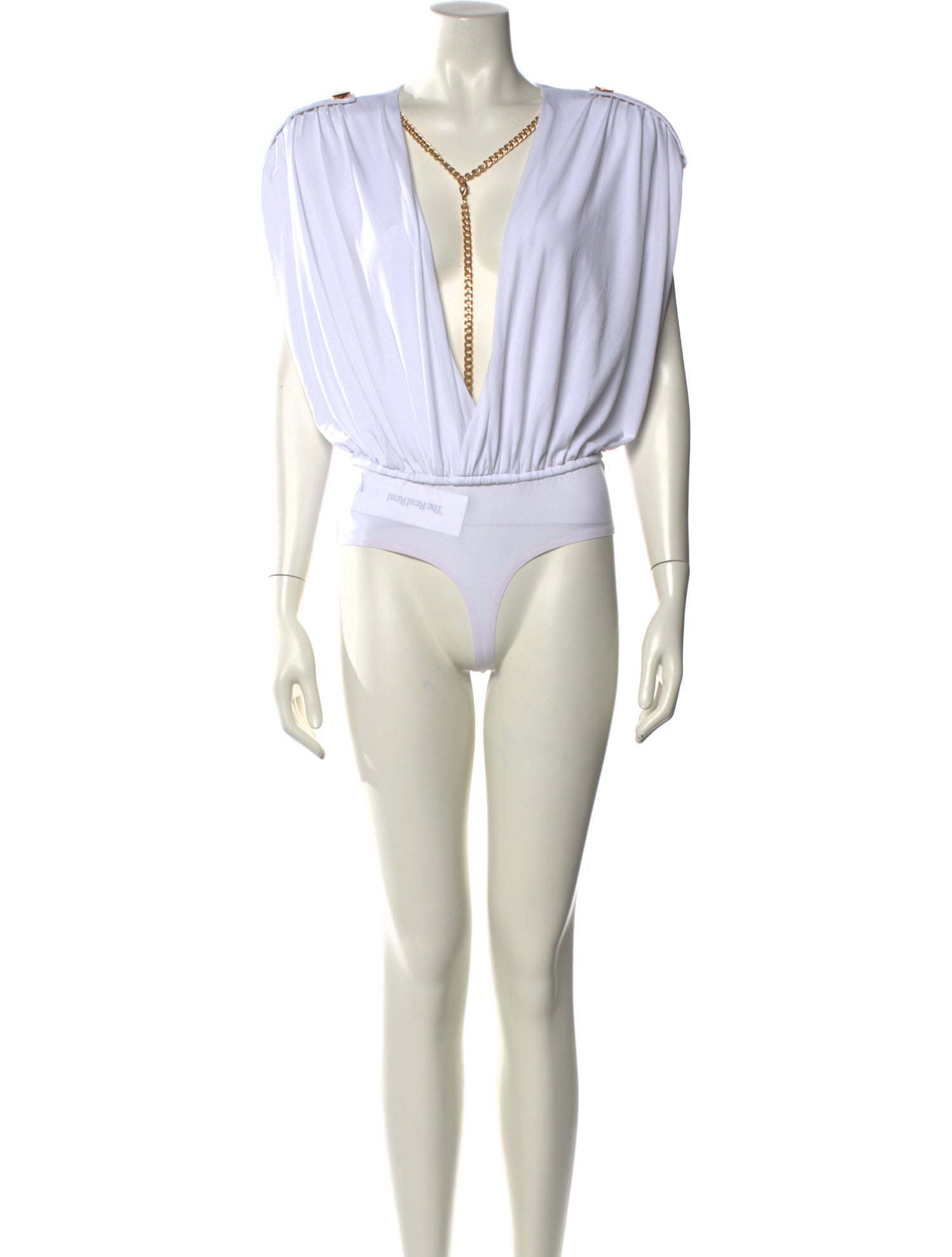 Retrofête V-Neck Short Sleeve Bodysuit