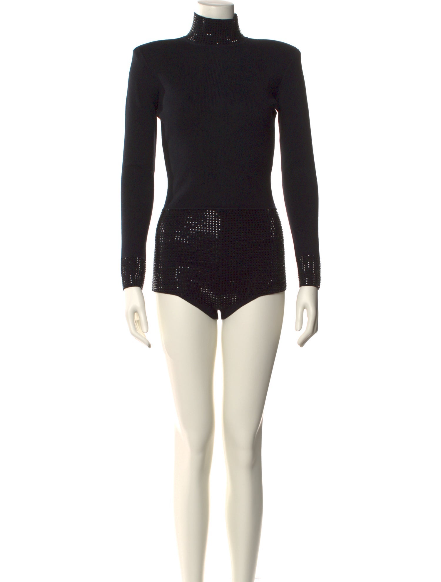 Retrofête Mock Neck Romper